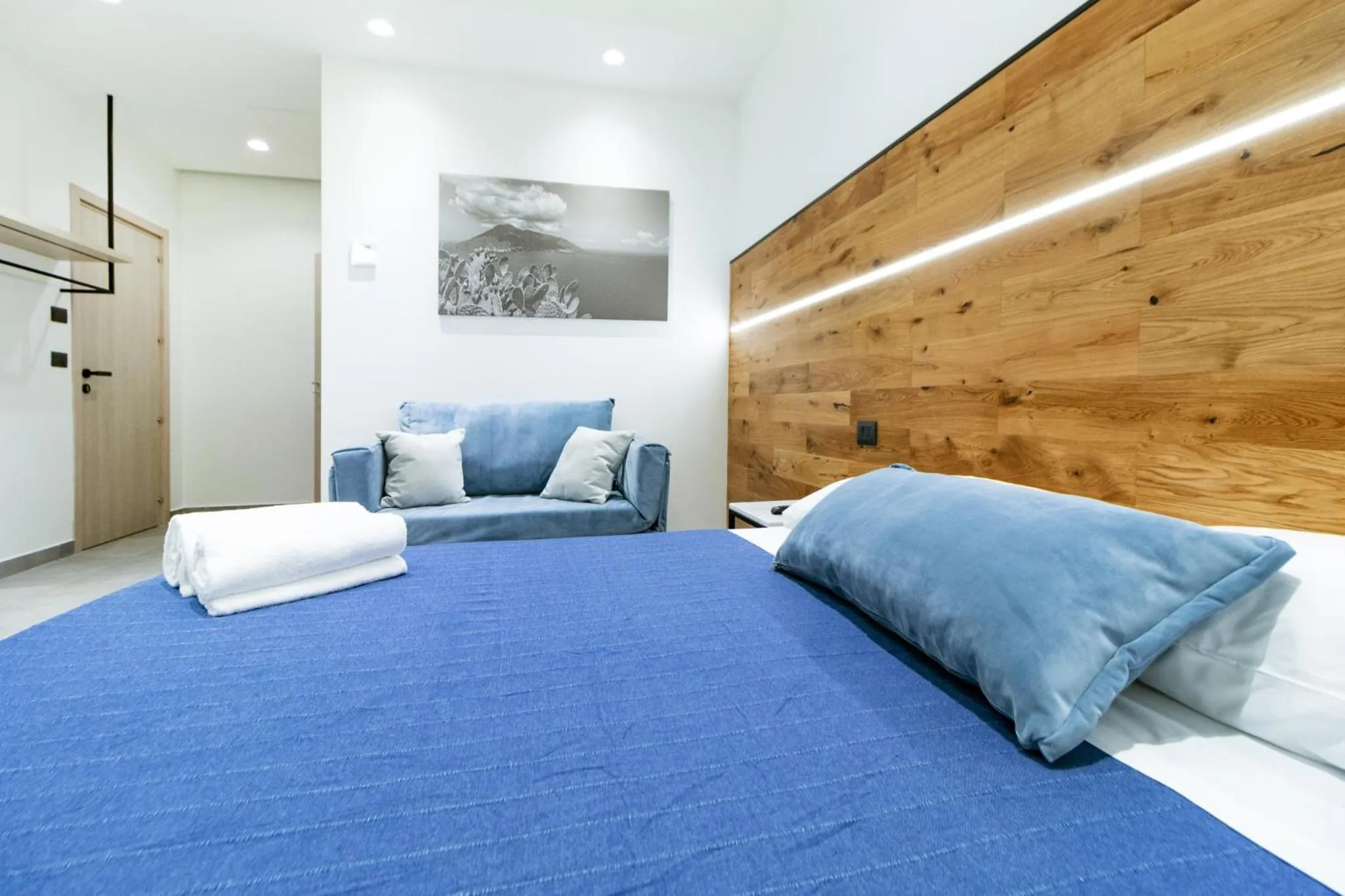 Bedroom, Bed in Hotel Portum