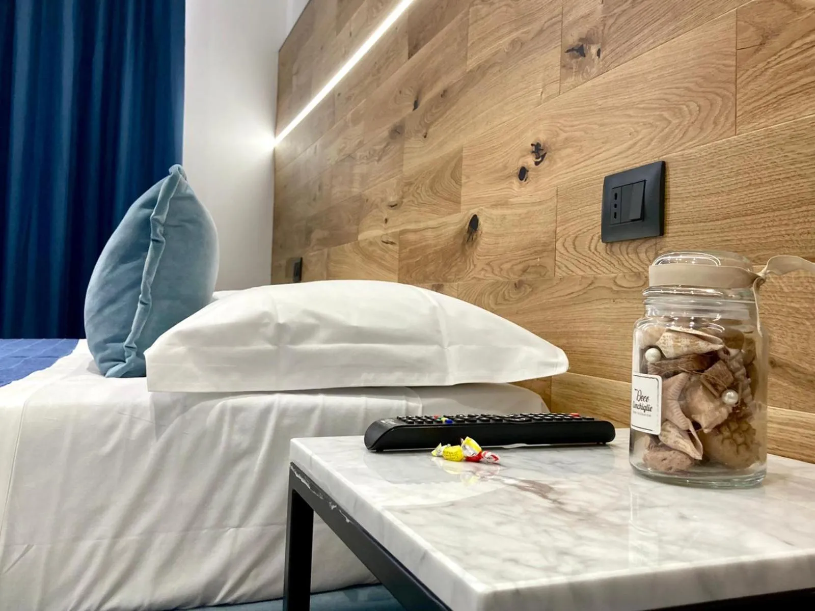 Bedroom, Bed in Hotel Portum