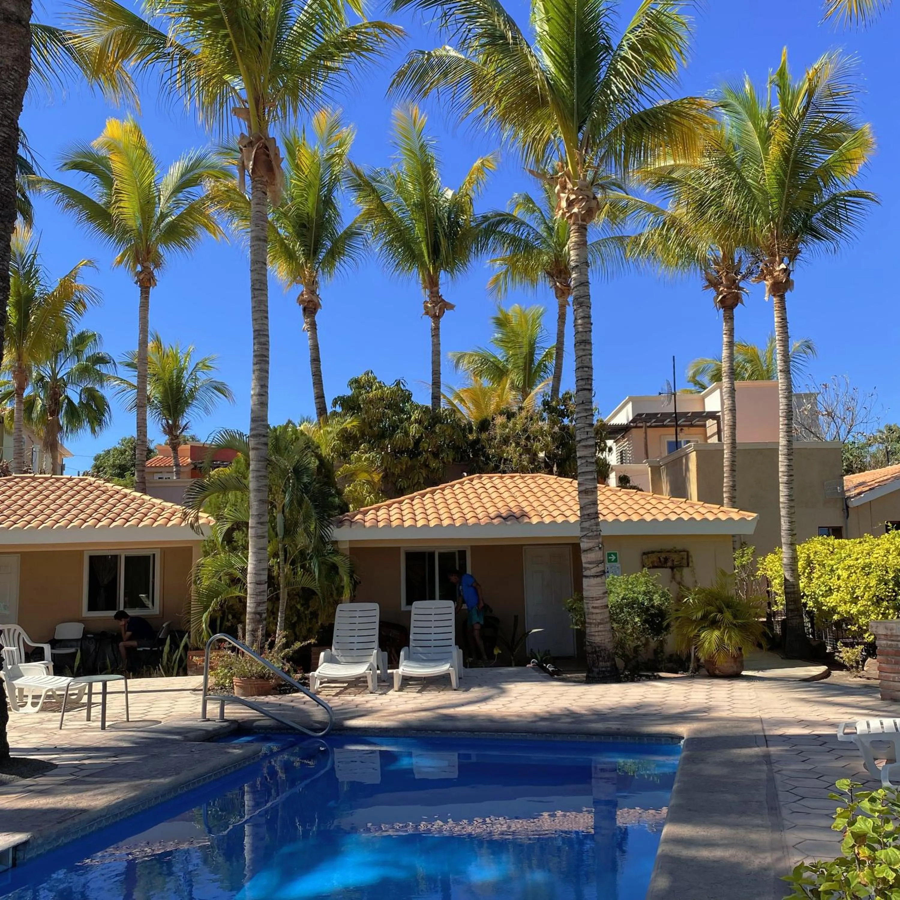 Patio in Coco Cabanas Loreto