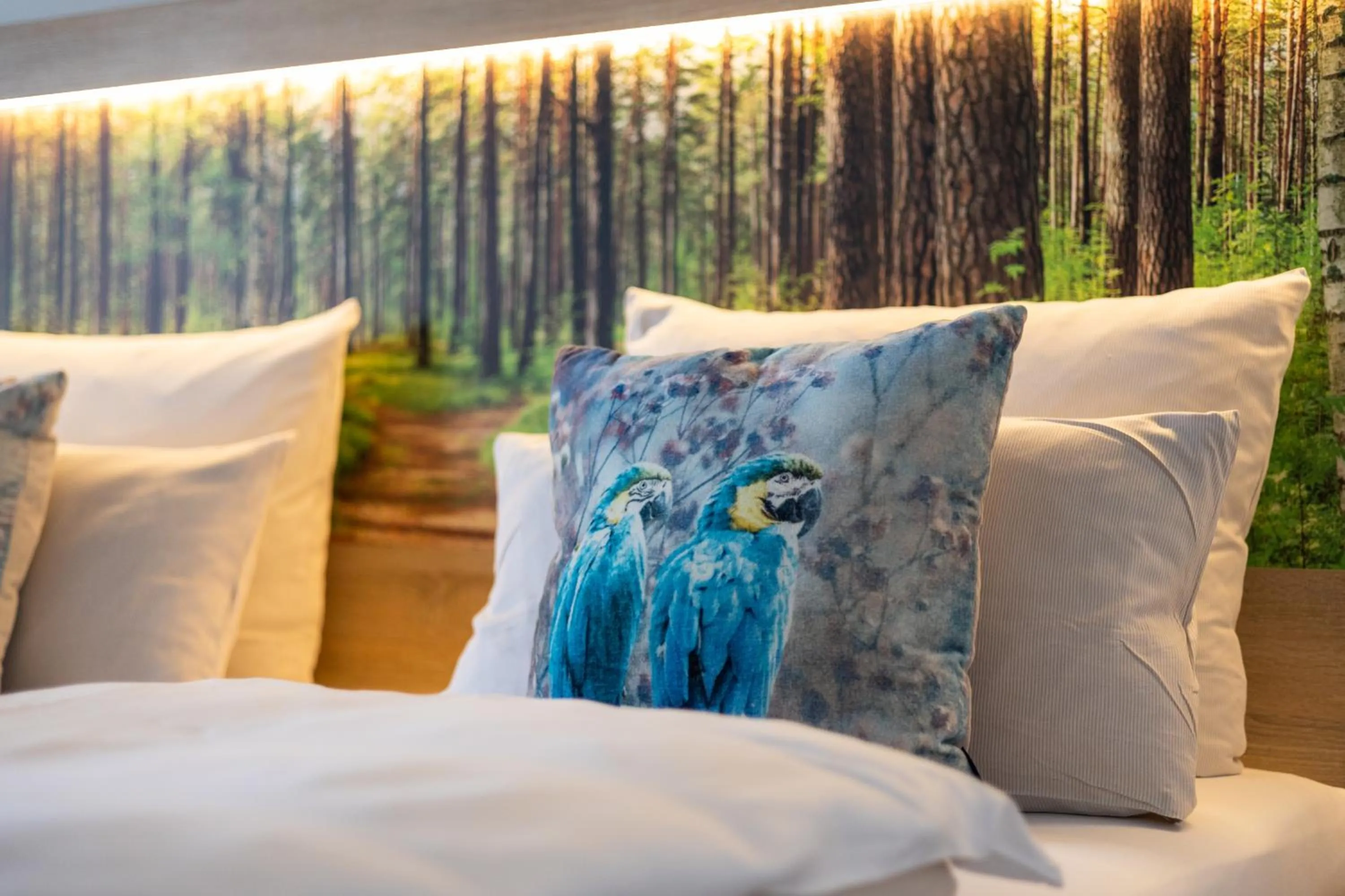 Property building, Bed in CASCADA Rheine by Hackmann