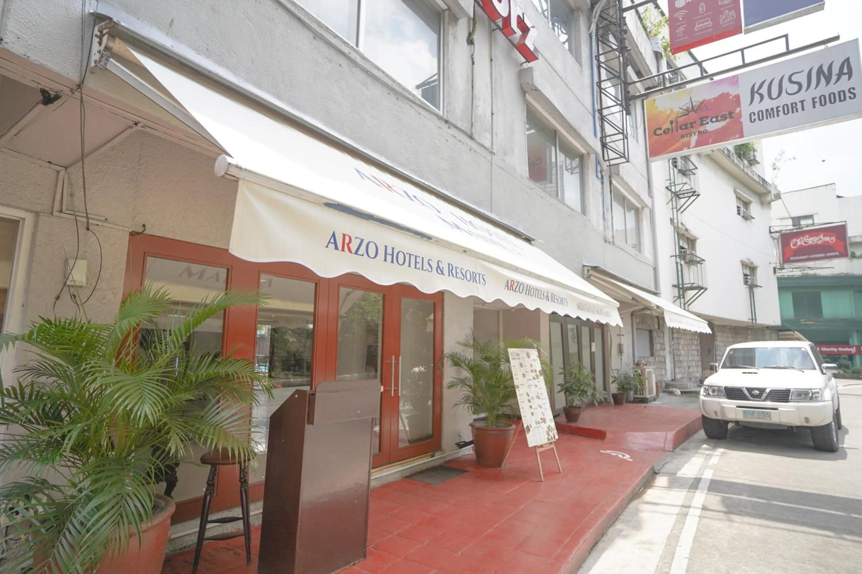 Facade/entrance in Arzo Hotel Manila