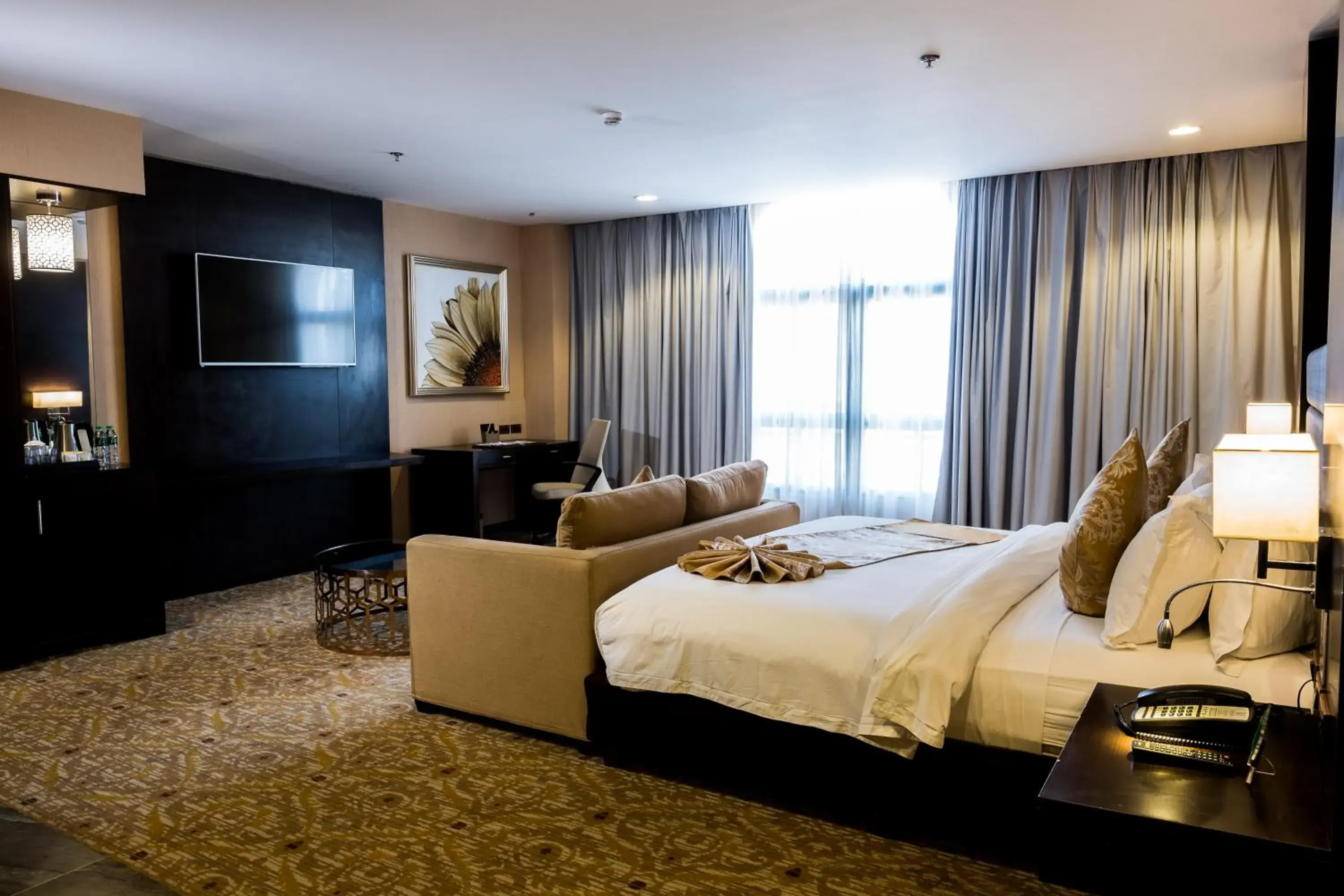 Bedroom, Bed in Marcian Garden Hotel Bedroom, Bed in Marcian Garden Hotel