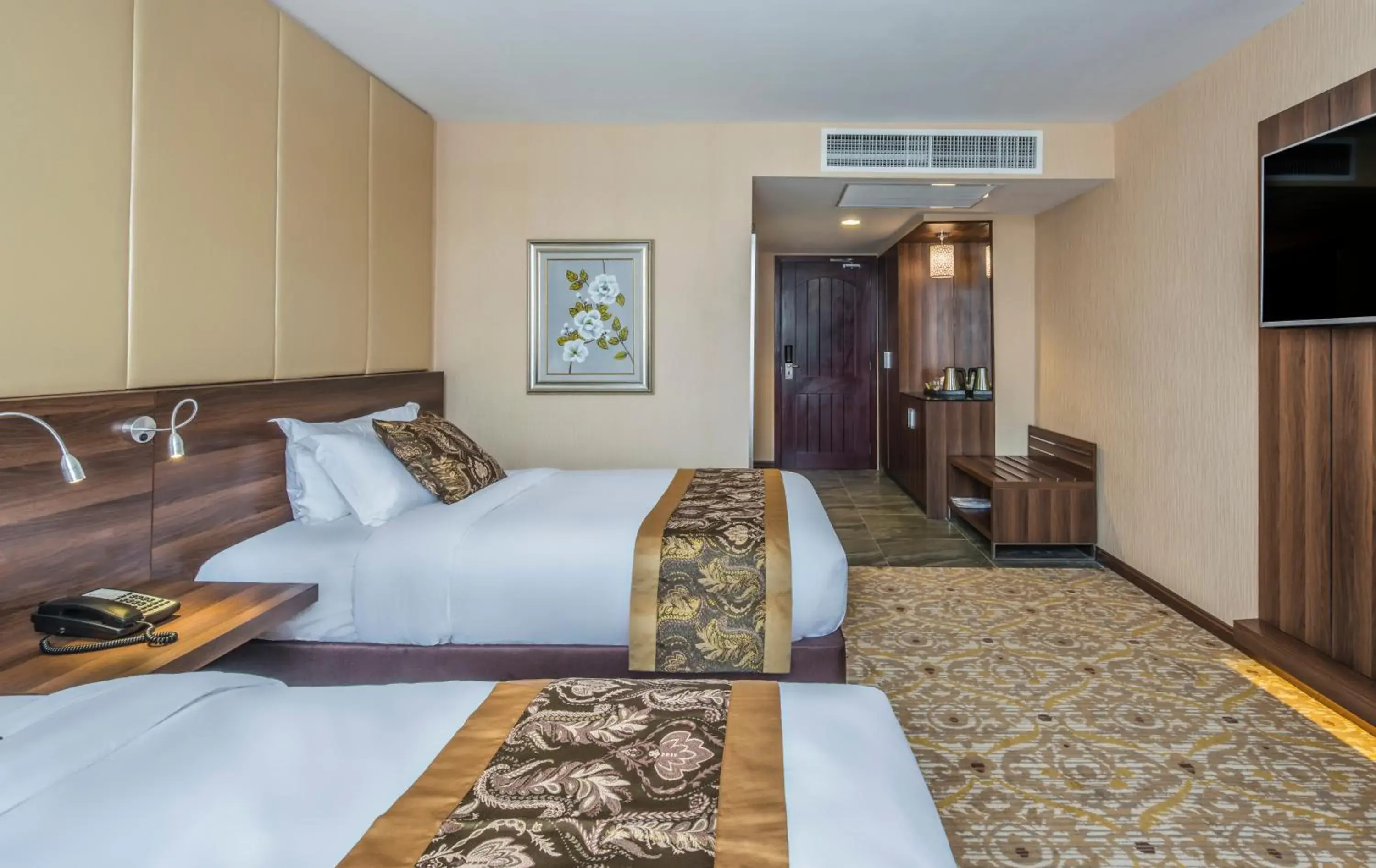 Bedroom, Bed in Marcian Garden Hotel Bedroom, Bed in Marcian Garden Hotel