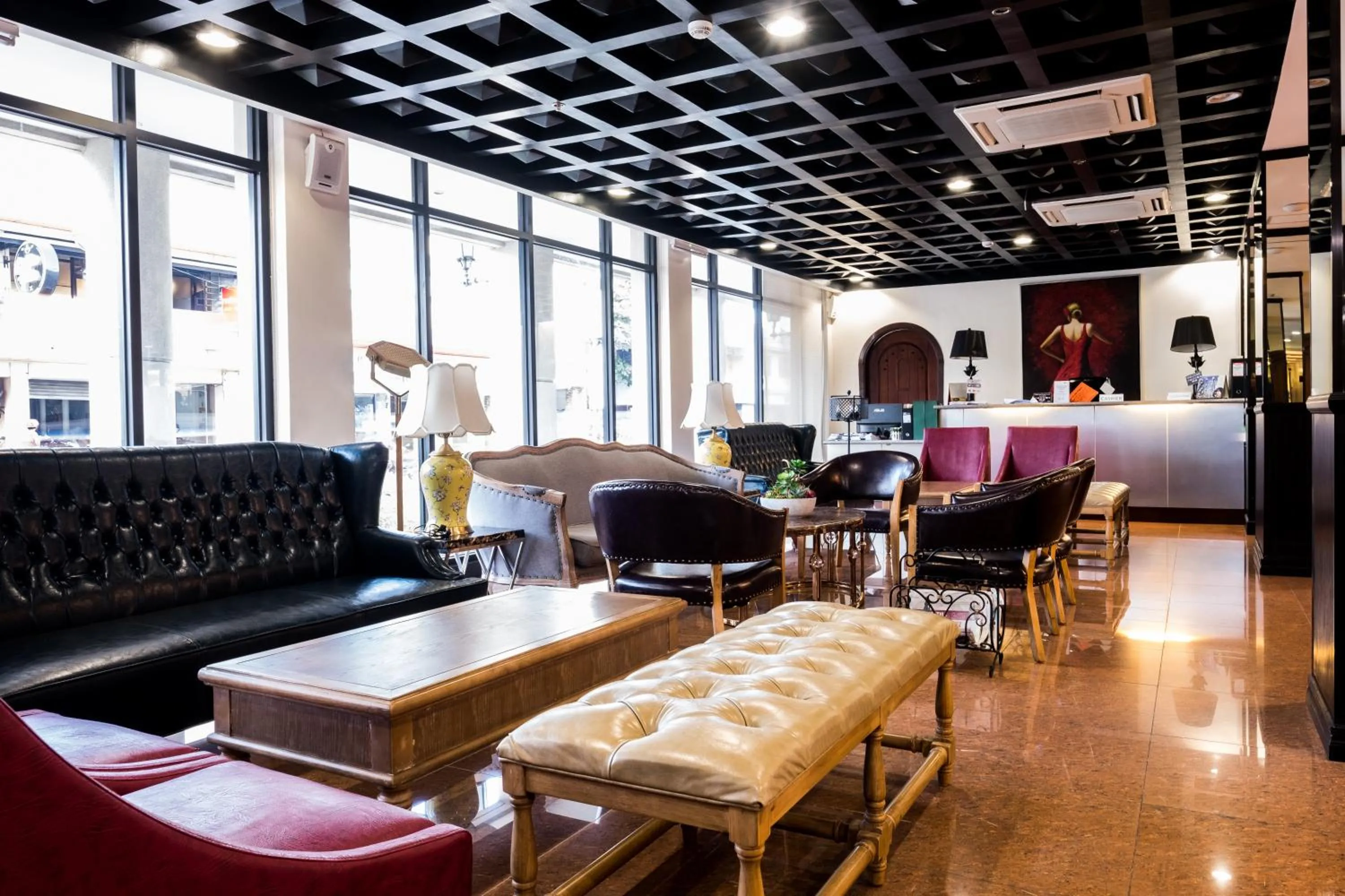 Lobby or reception in Marcian Garden Hotel