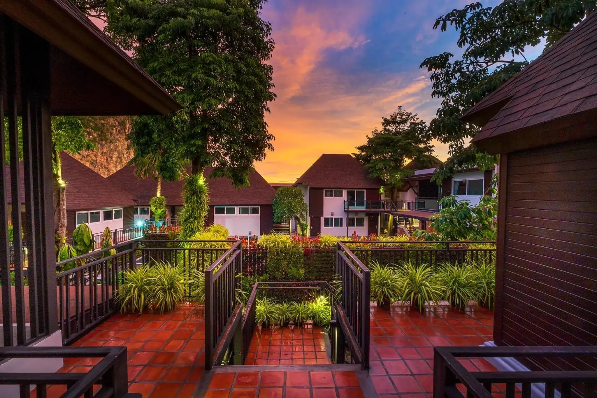 Garden view in The Cliff Elegance Resort Garden view in The Cliff Elegance Resort