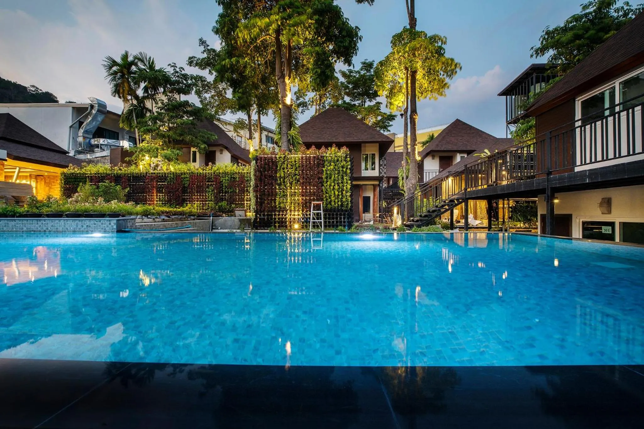 Swimming pool in The Cliff Elegance Resort