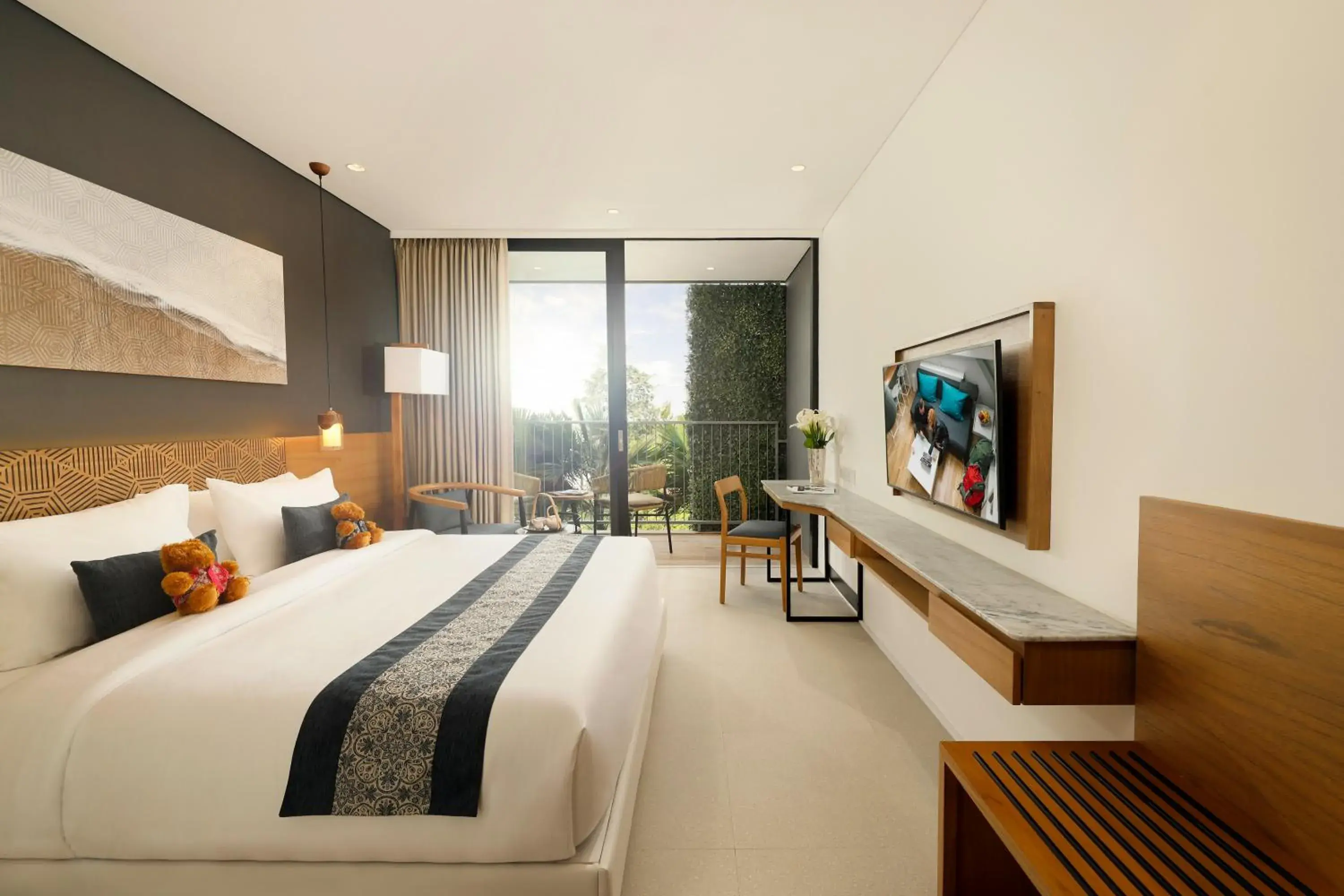 Bed in Citadines Berawa Beach Bali Bed in Citadines Berawa Beach Bali
