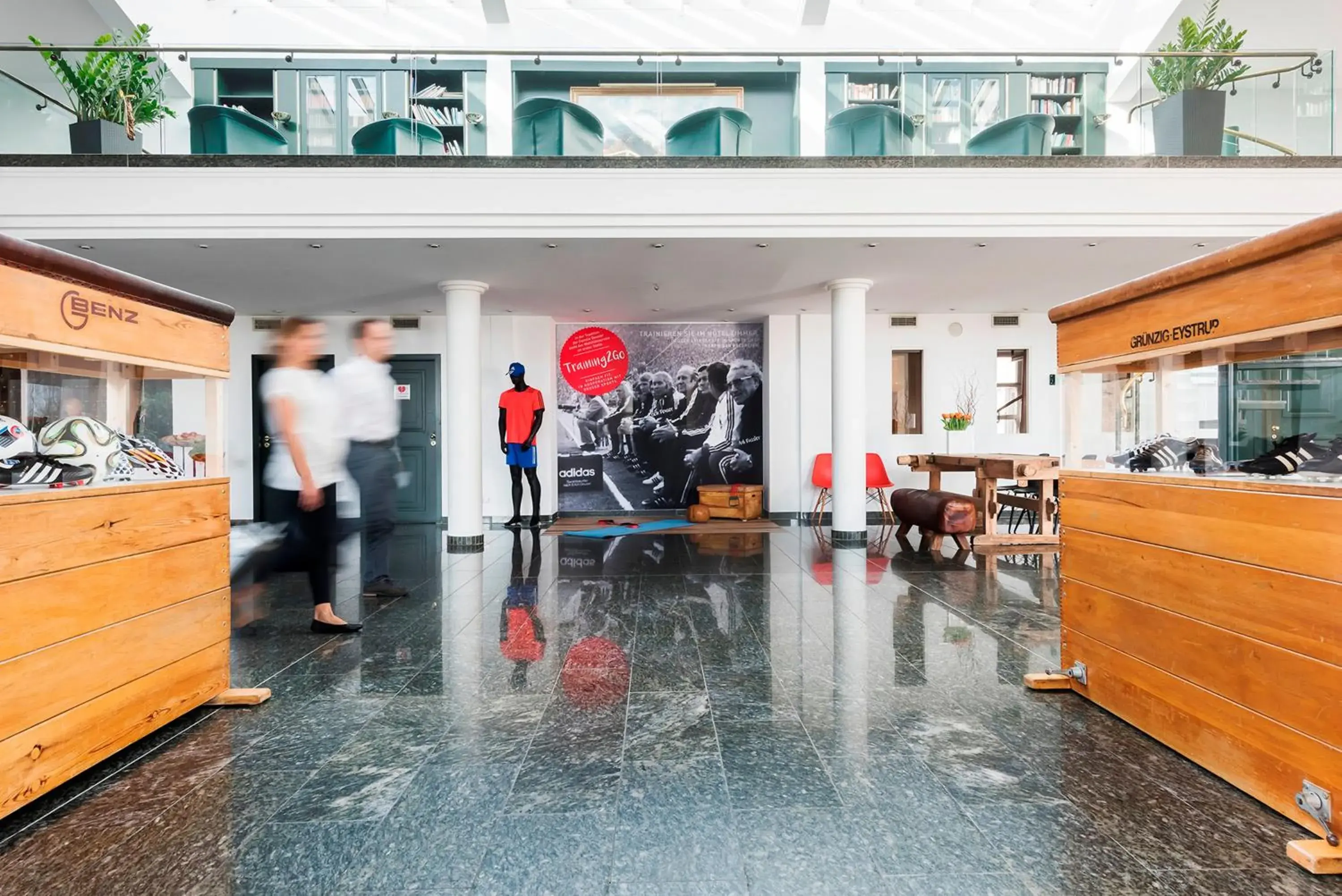 Lobby or reception in Hotel HerzogsPark Lobby or reception in Hotel HerzogsPark