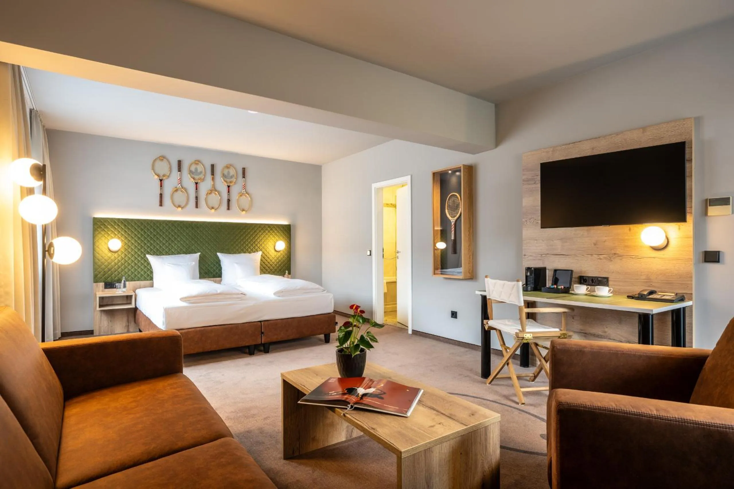 Photo of the whole room, Bed in Hotel HerzogsPark