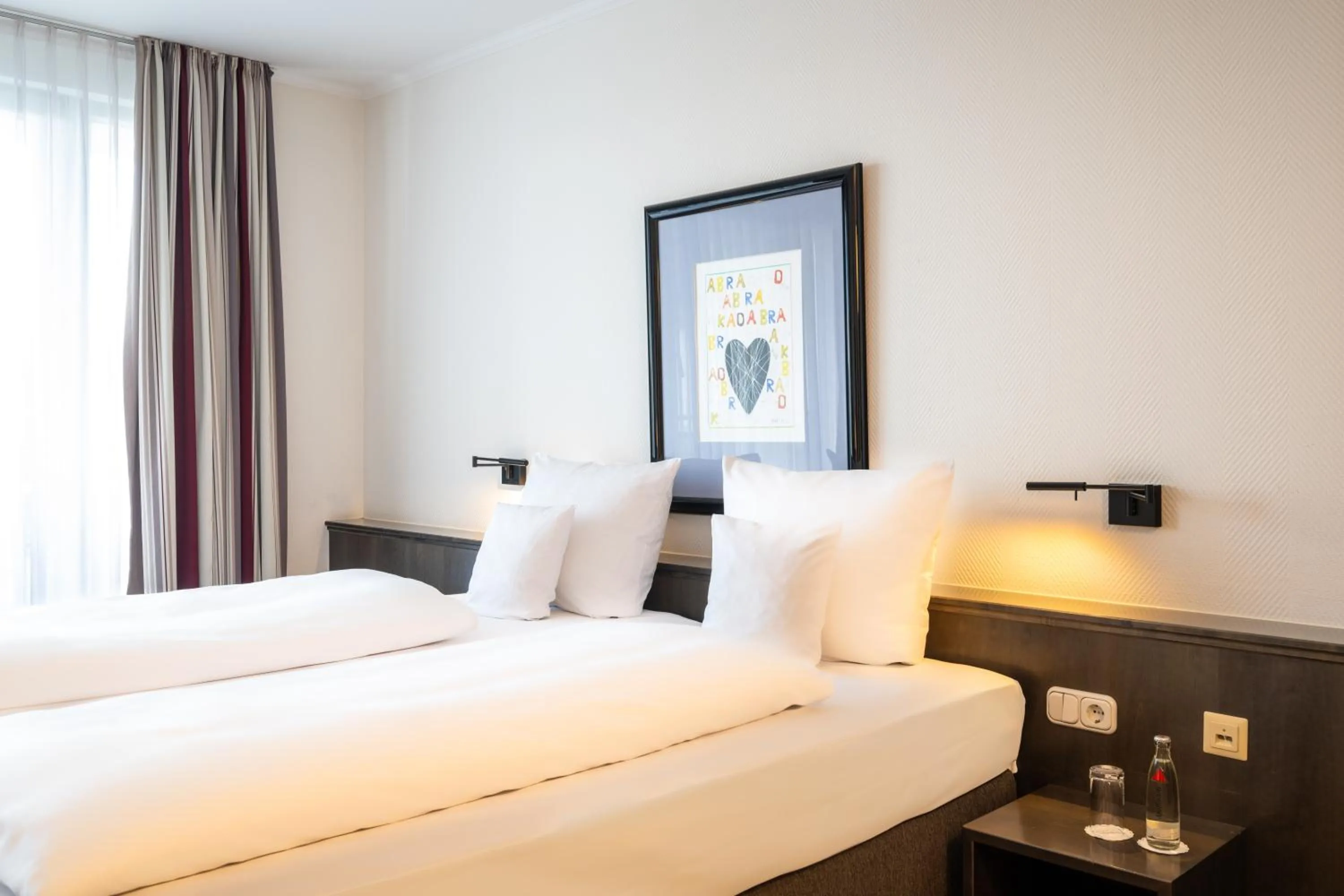 Bedroom, Bed in Hotel HerzogsPark