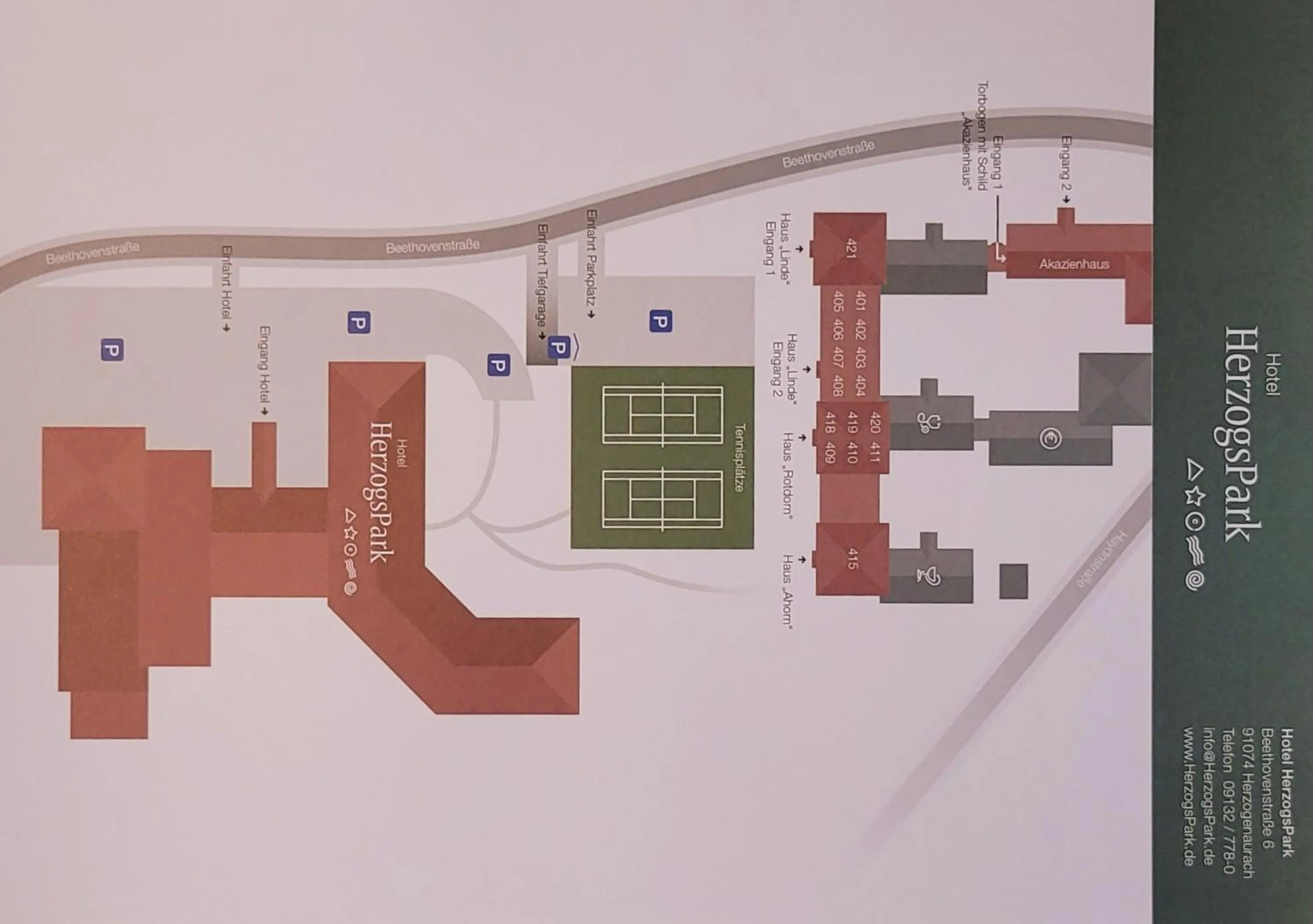 Property building in Hotel HerzogsPark