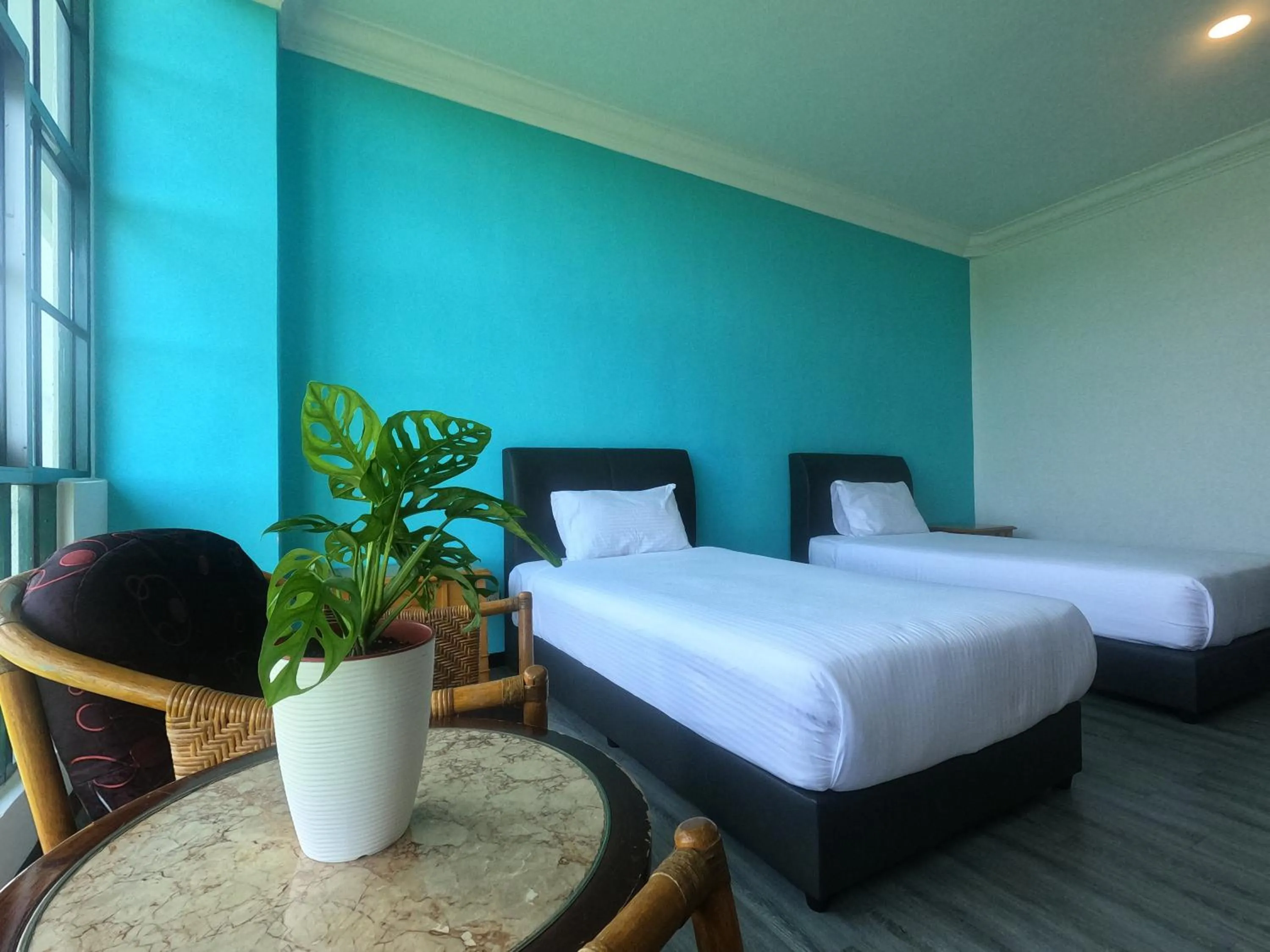 Bed in Bukit Beruntung Resort