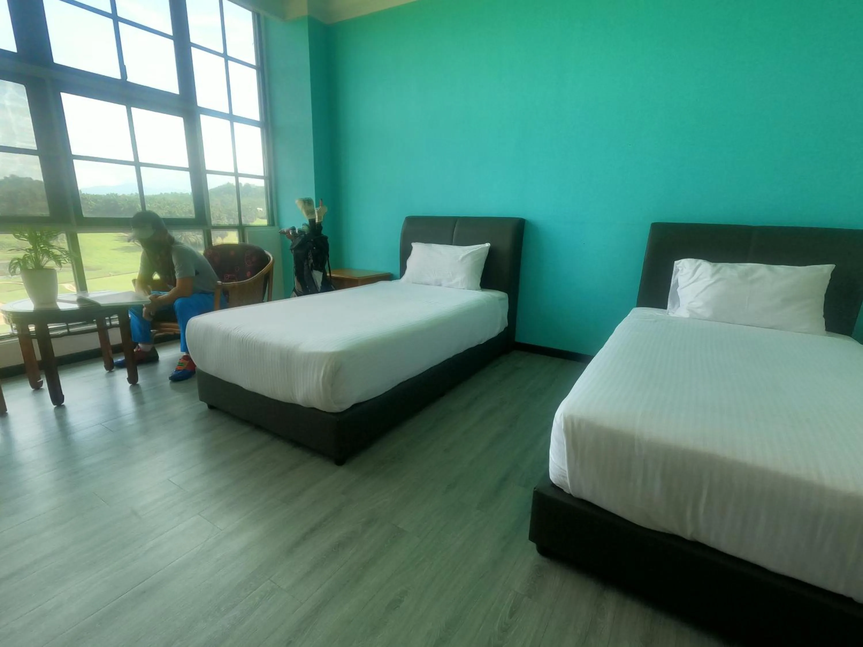 Bed in Bukit Beruntung Resort