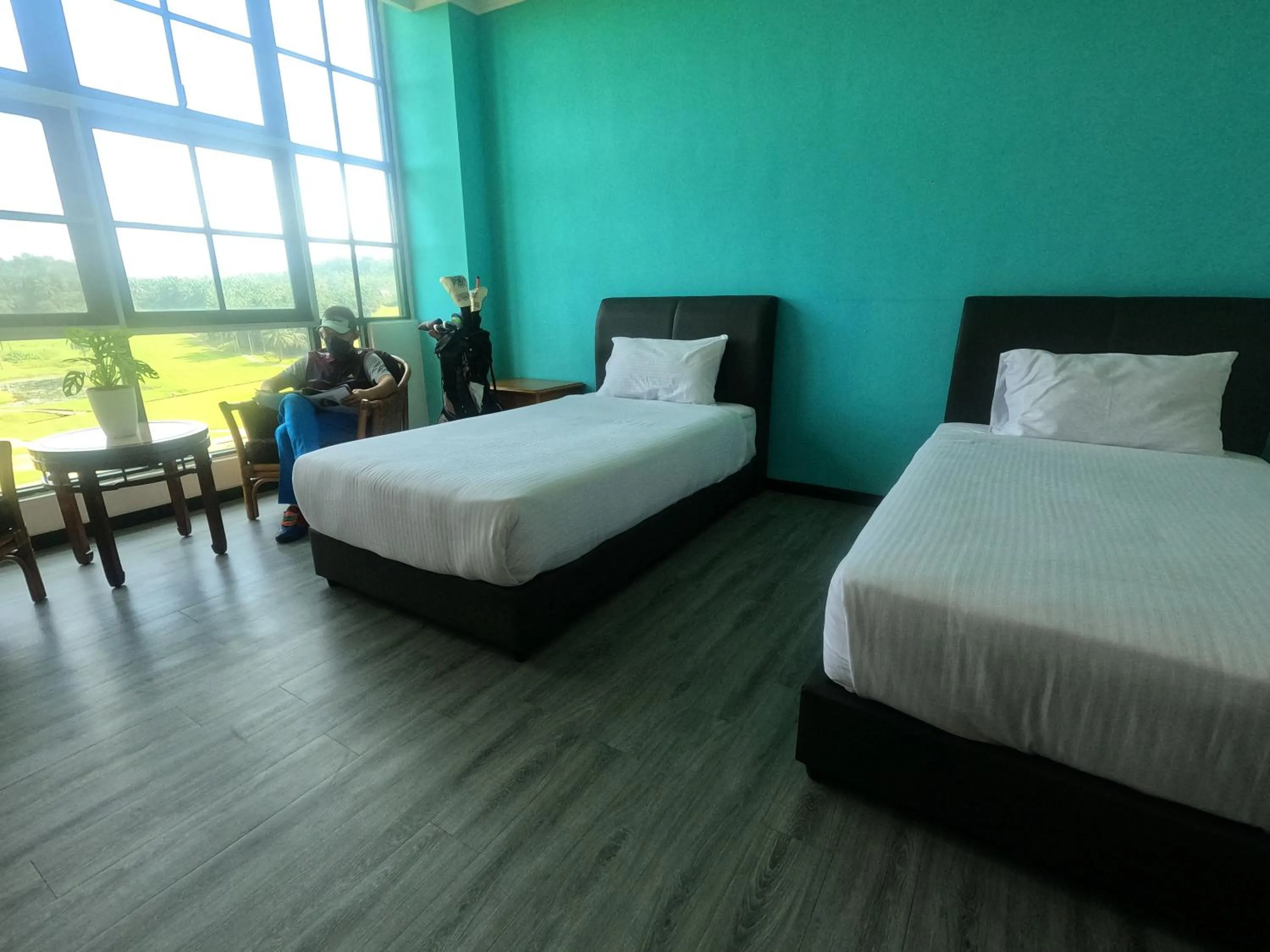 Bed in Bukit Beruntung Resort