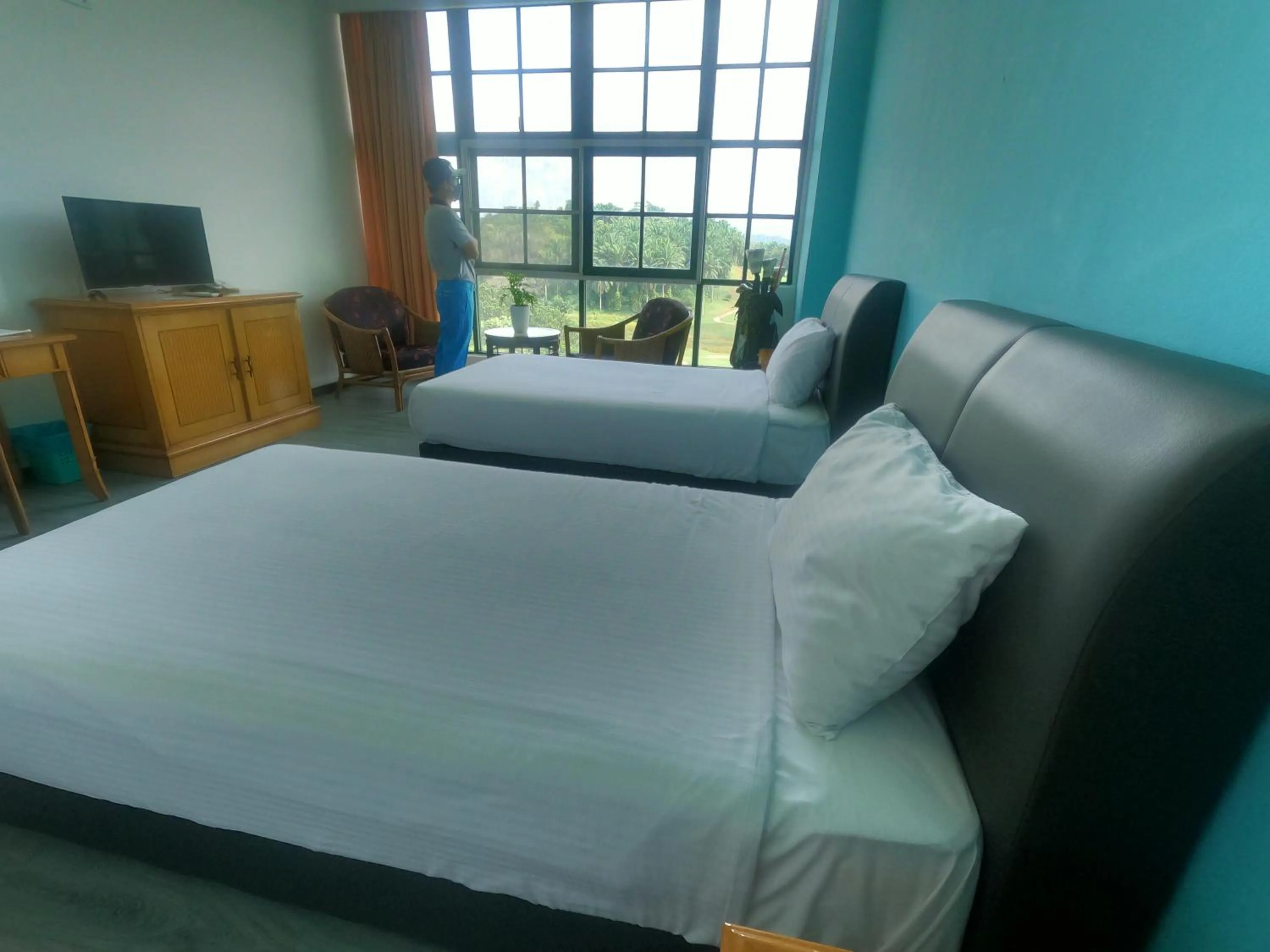 Bed in Bukit Beruntung Resort