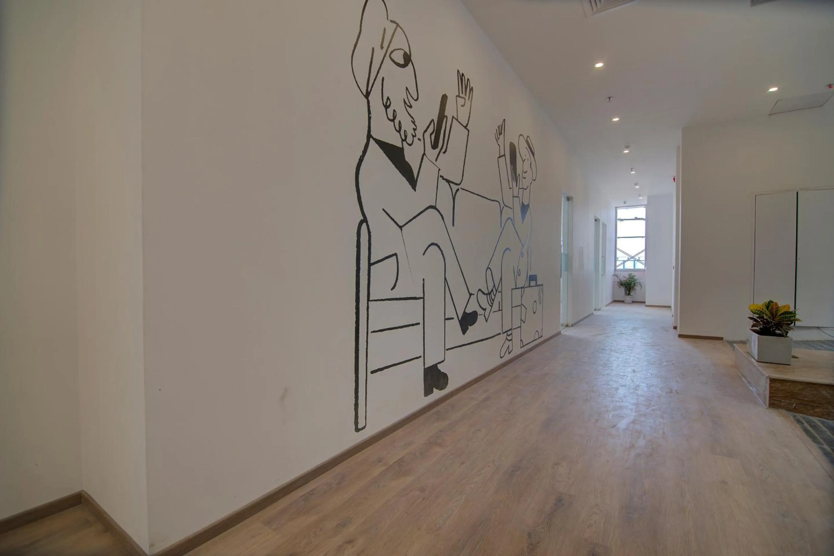 Lobby or reception in Townhouse De Alphabet