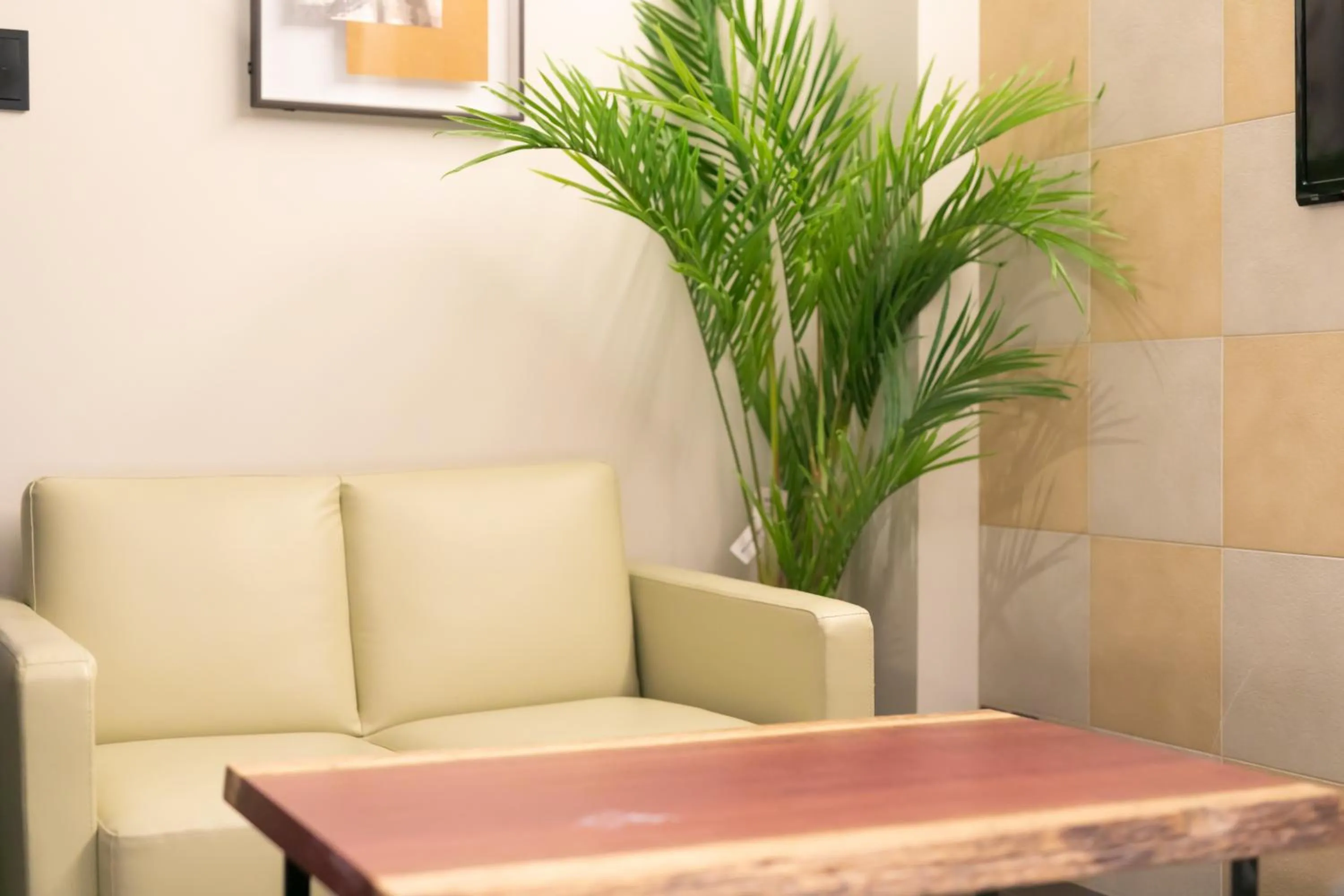 Seating area in Noyado Uehonmachi