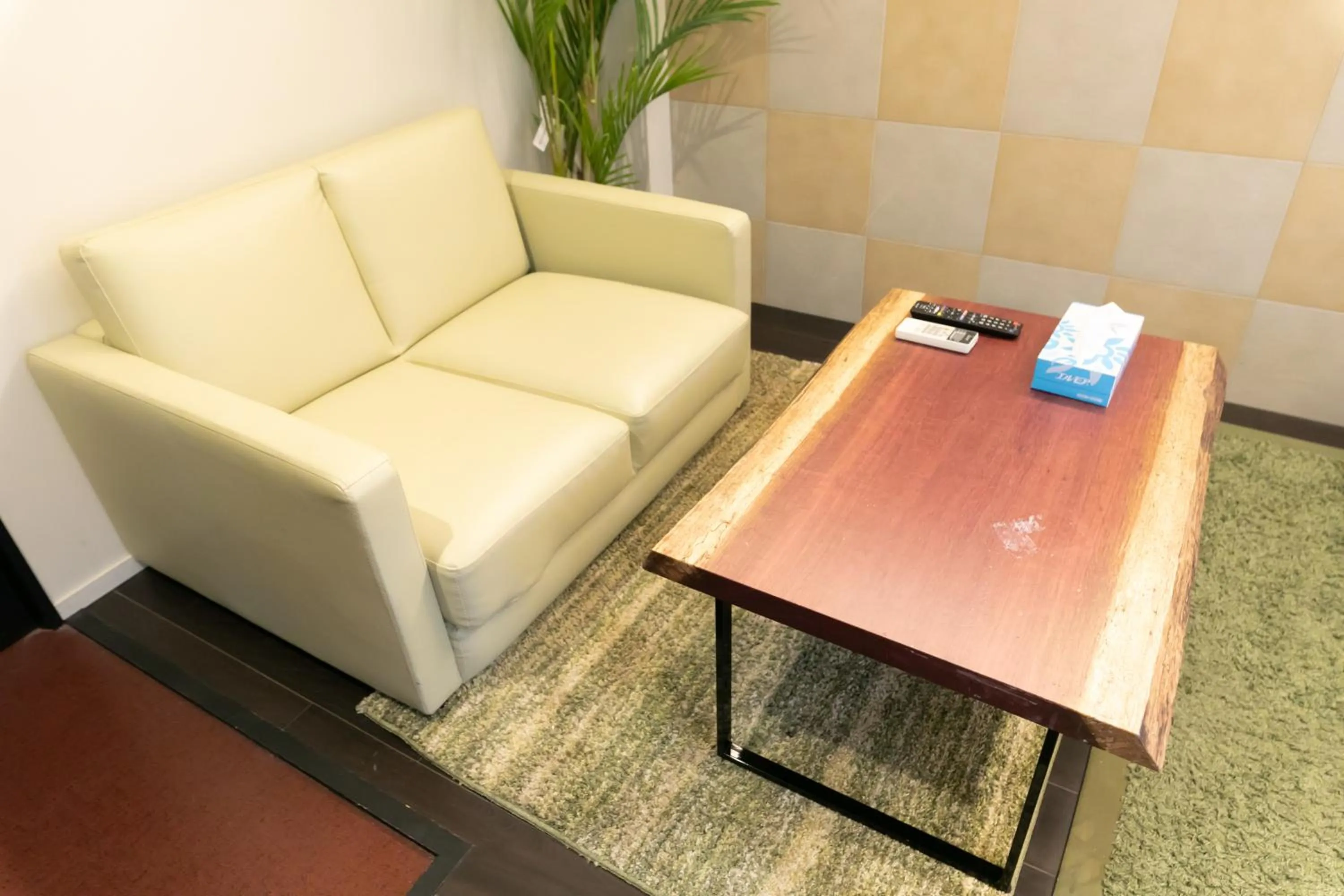 Seating area in Noyado Uehonmachi