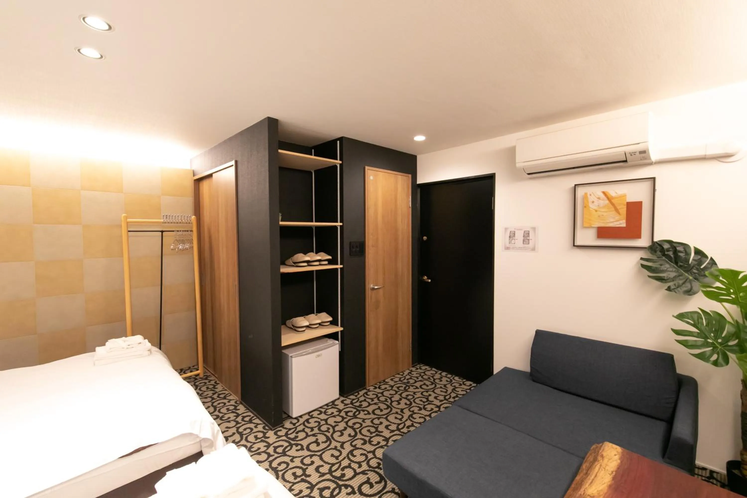 Bed in Noyado Uehonmachi