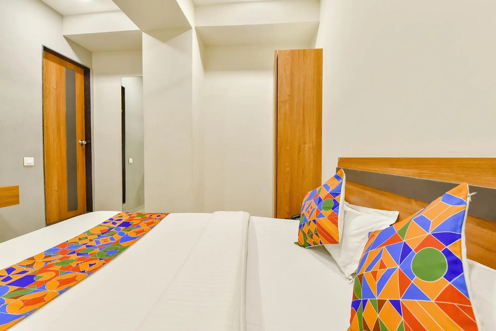 Bed in FabHotel Happinex