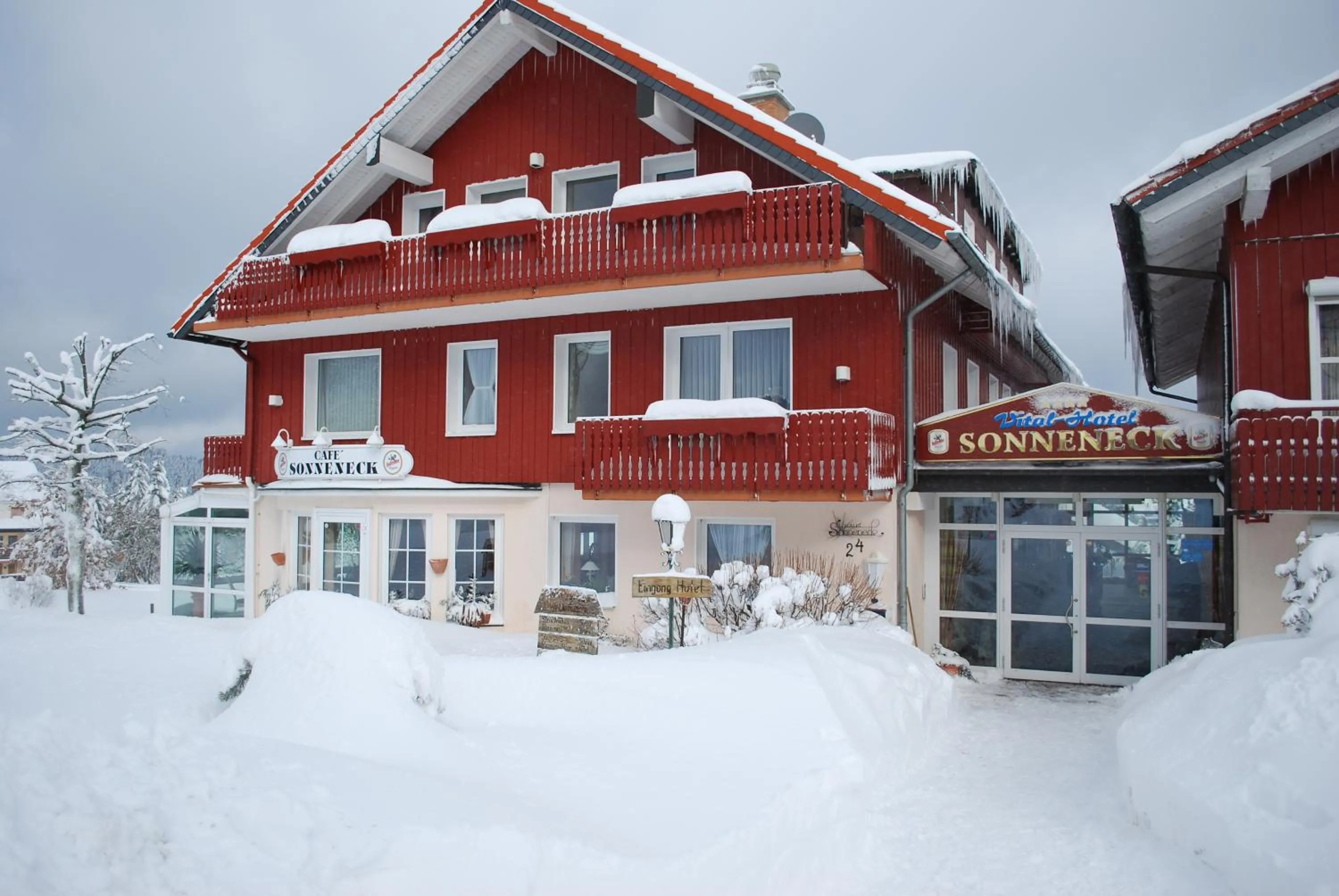 Property building in Vitalhotel Sonneneck