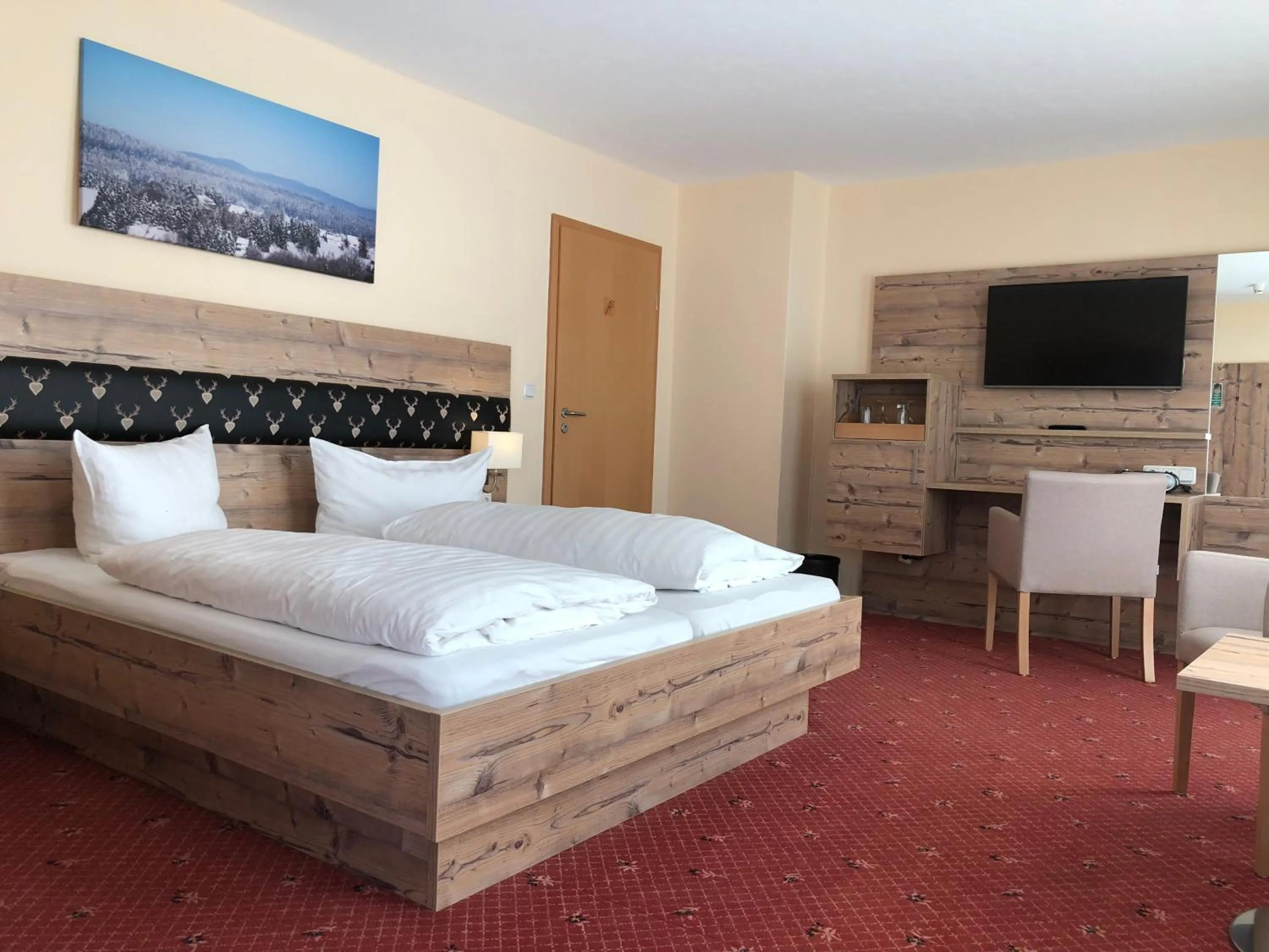 Photo of the whole room, Bed in Vitalhotel Sonneneck