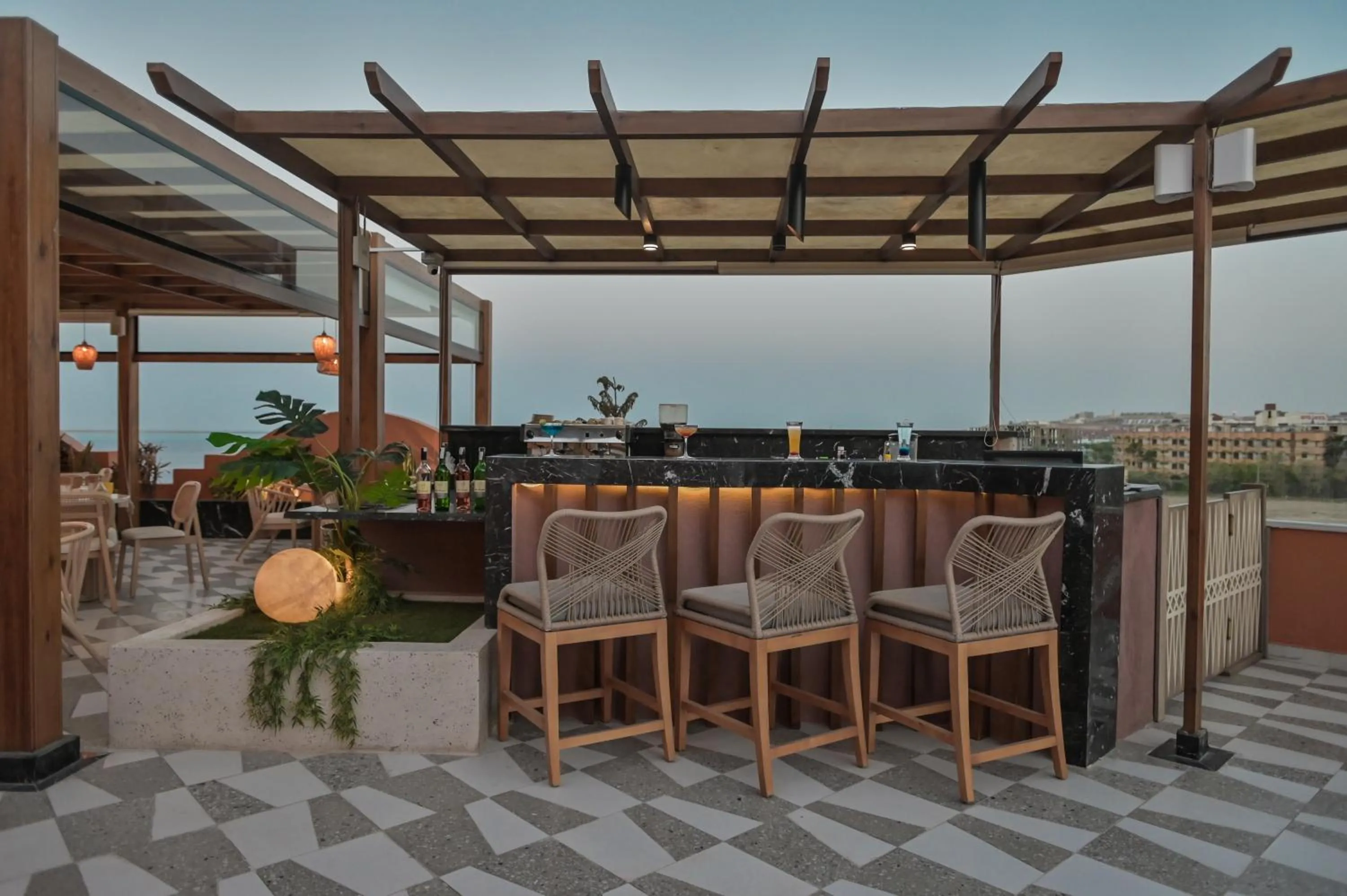 Restaurant/places to eat in AJIRA Boutique Hotel Hurghada Marina