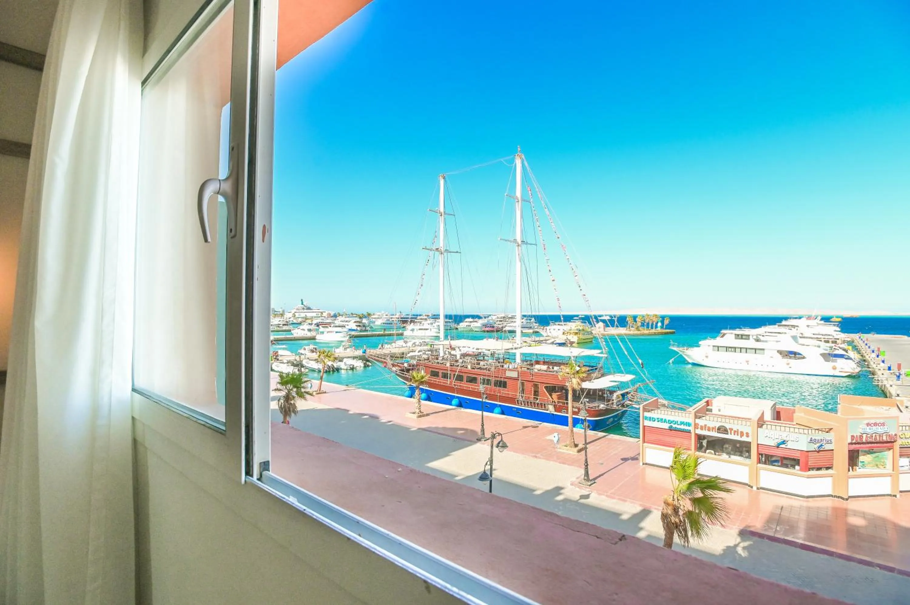 Sea view in AJIRA Boutique Hotel Hurghada Marina