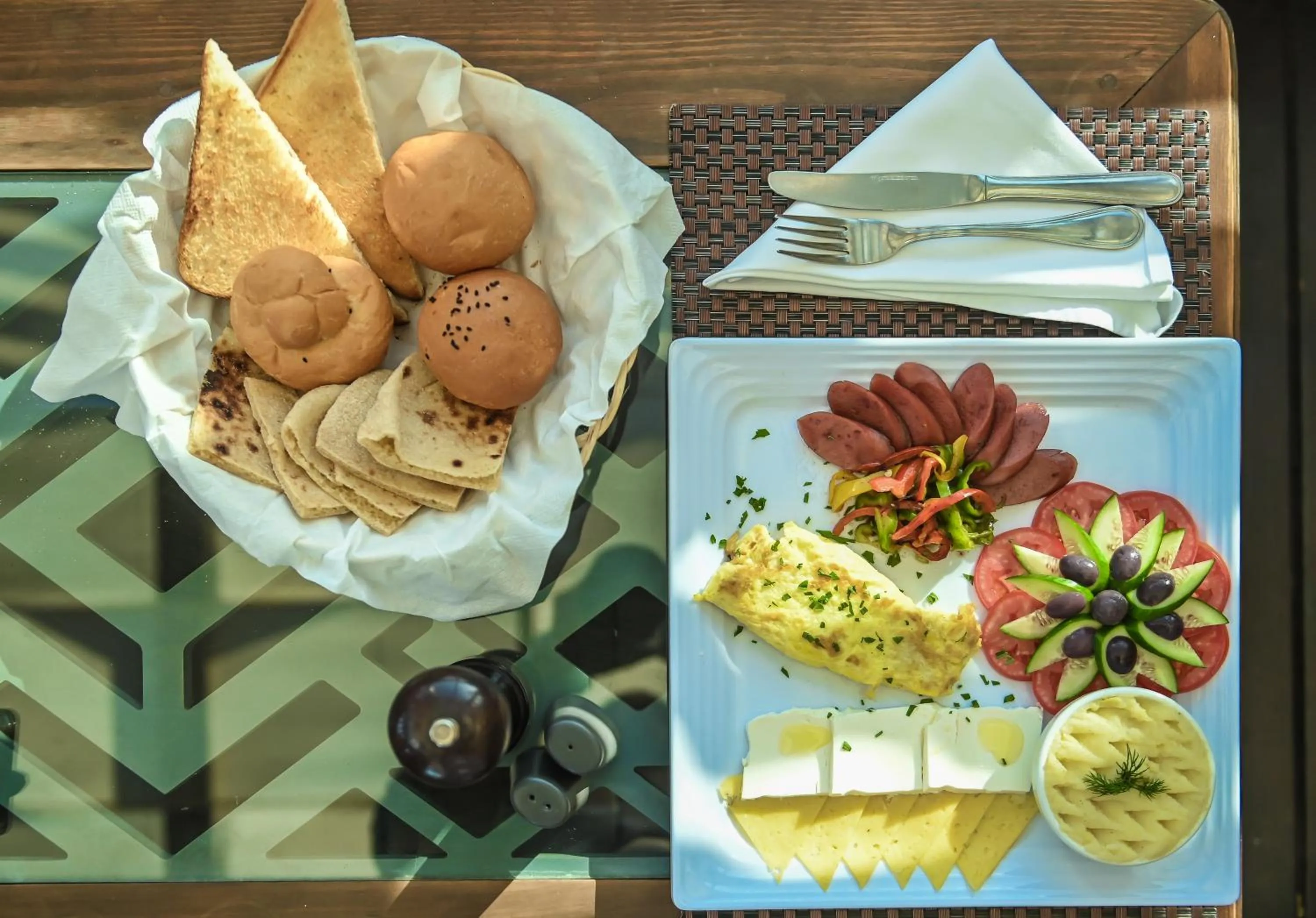Breakfast in AJIRA Boutique Hotel Hurghada Marina