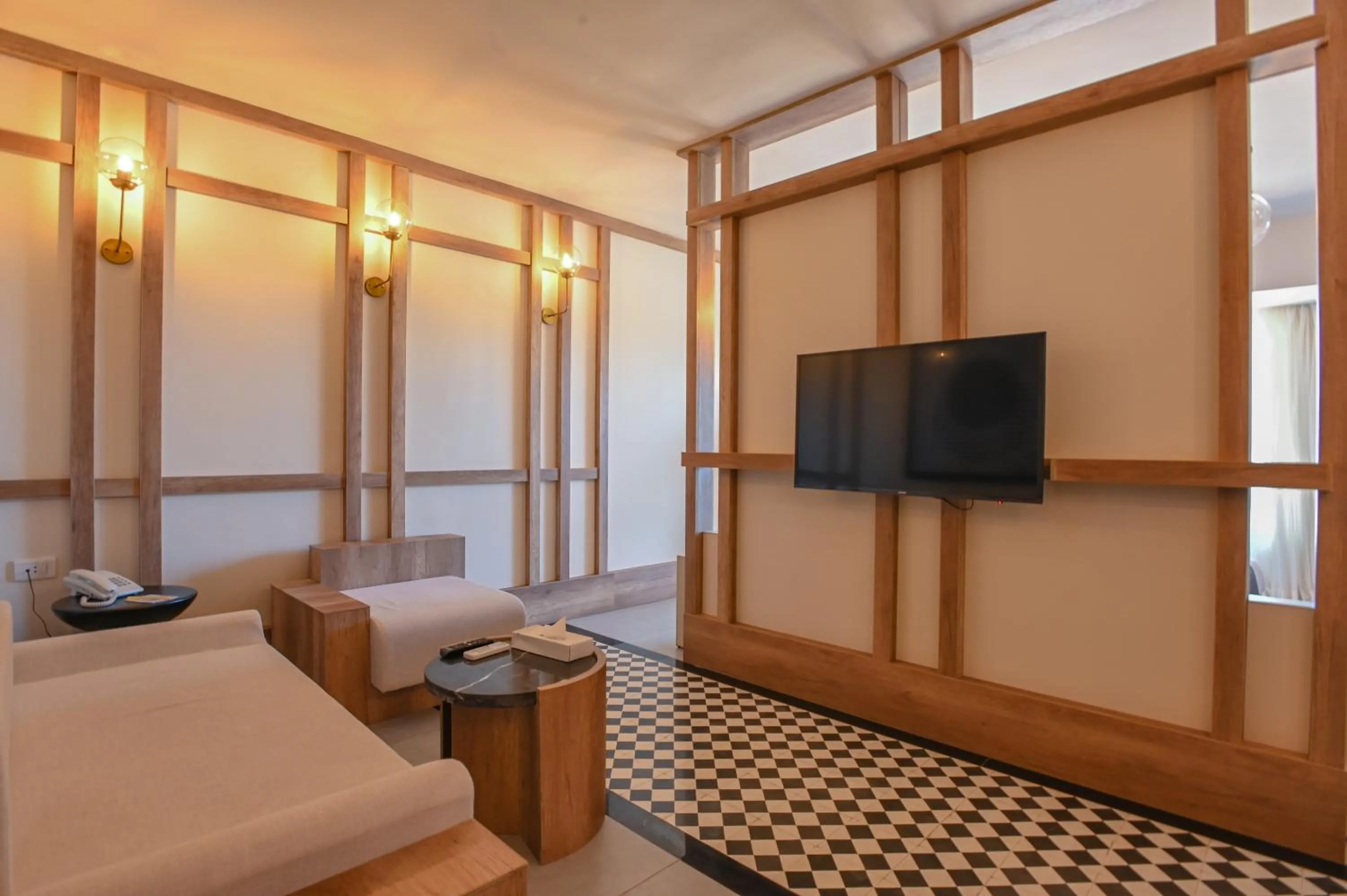 Living room, Bed in AJIRA Boutique Hotel Hurghada Marina