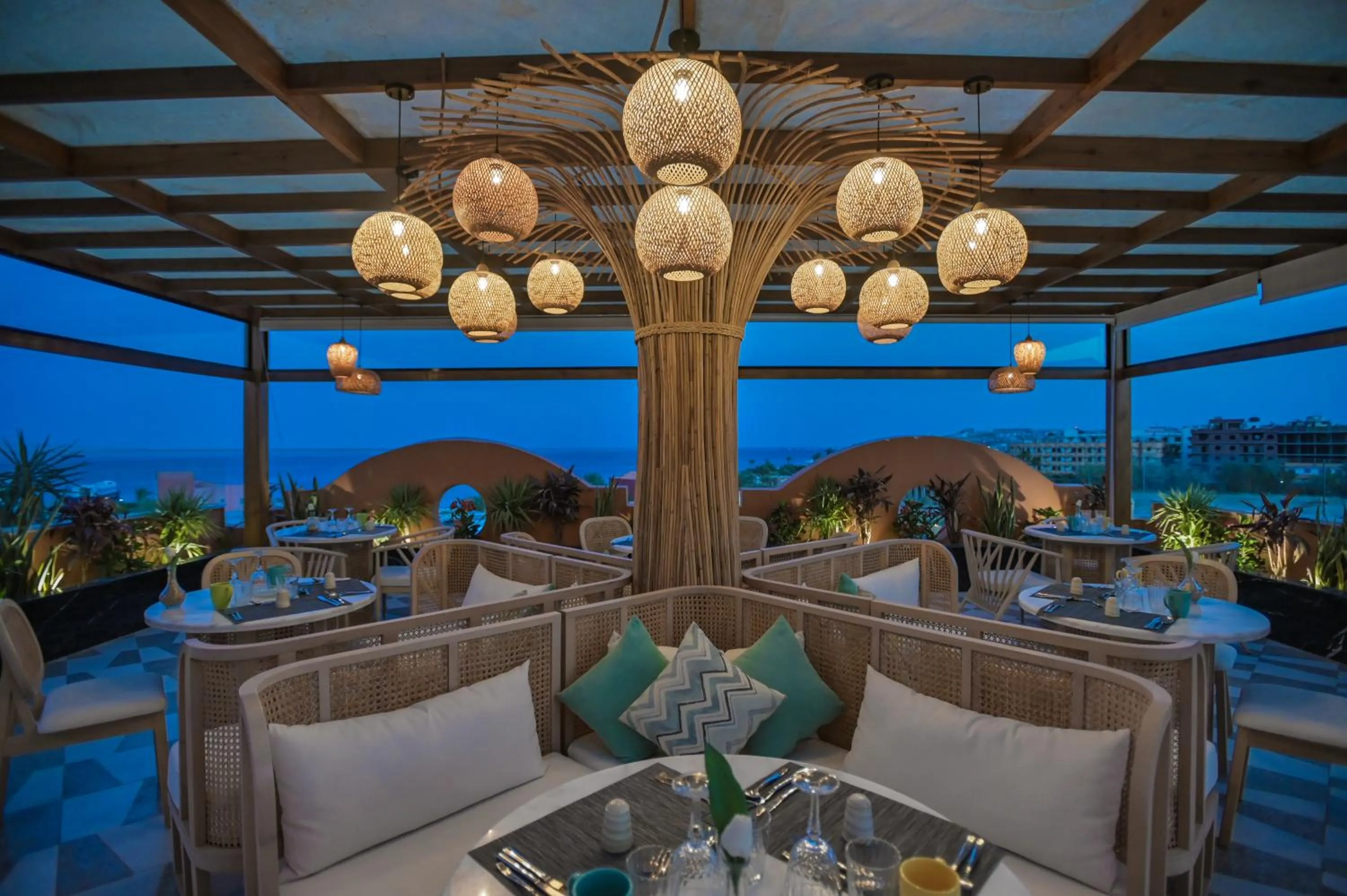 Restaurant/places to eat in AJIRA Boutique Hotel Hurghada Marina