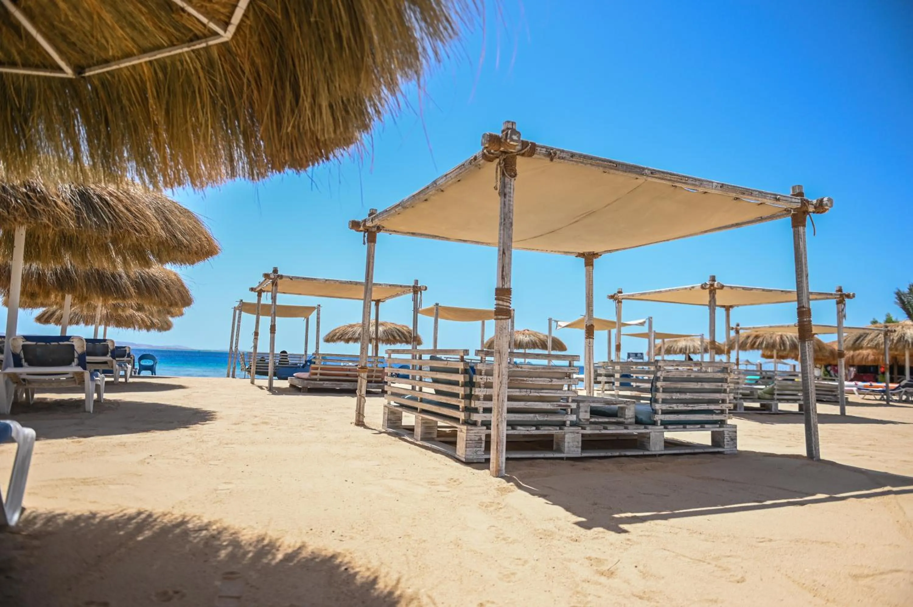 Beach in AJIRA Boutique Hotel Hurghada Marina