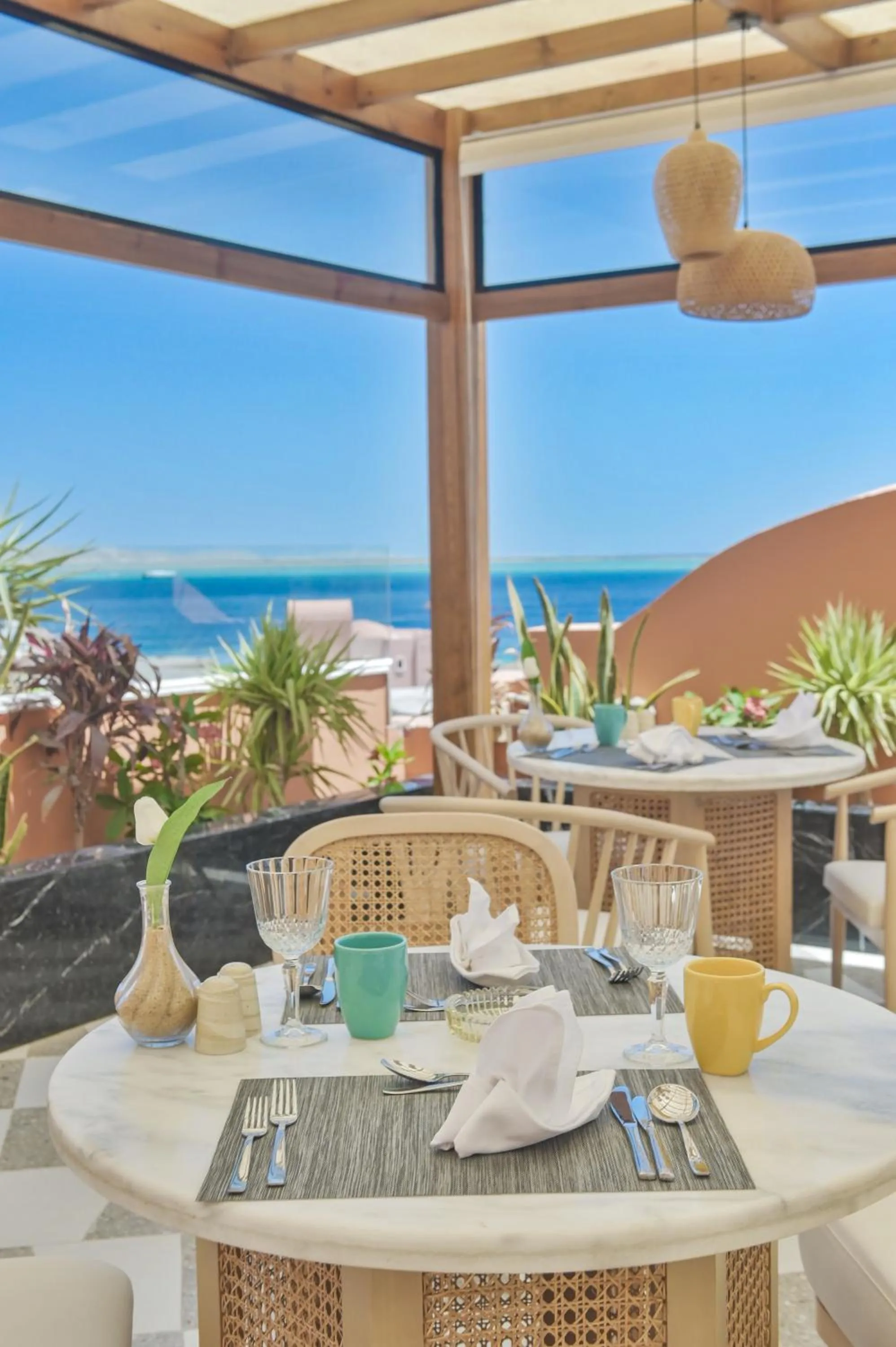 Restaurant/places to eat in AJIRA Boutique Hotel Hurghada Marina