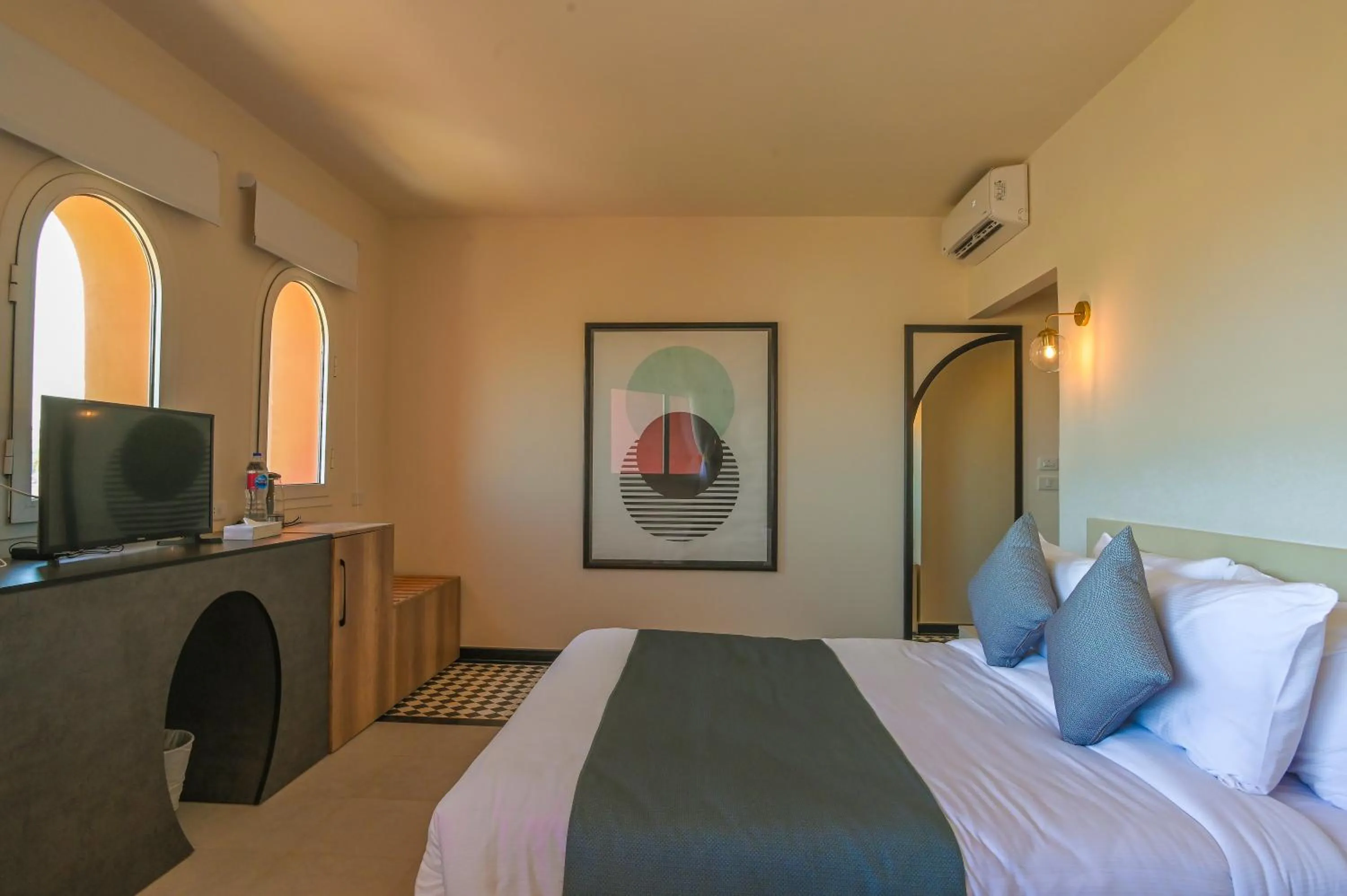 Bed in AJIRA Boutique Hotel Hurghada Marina