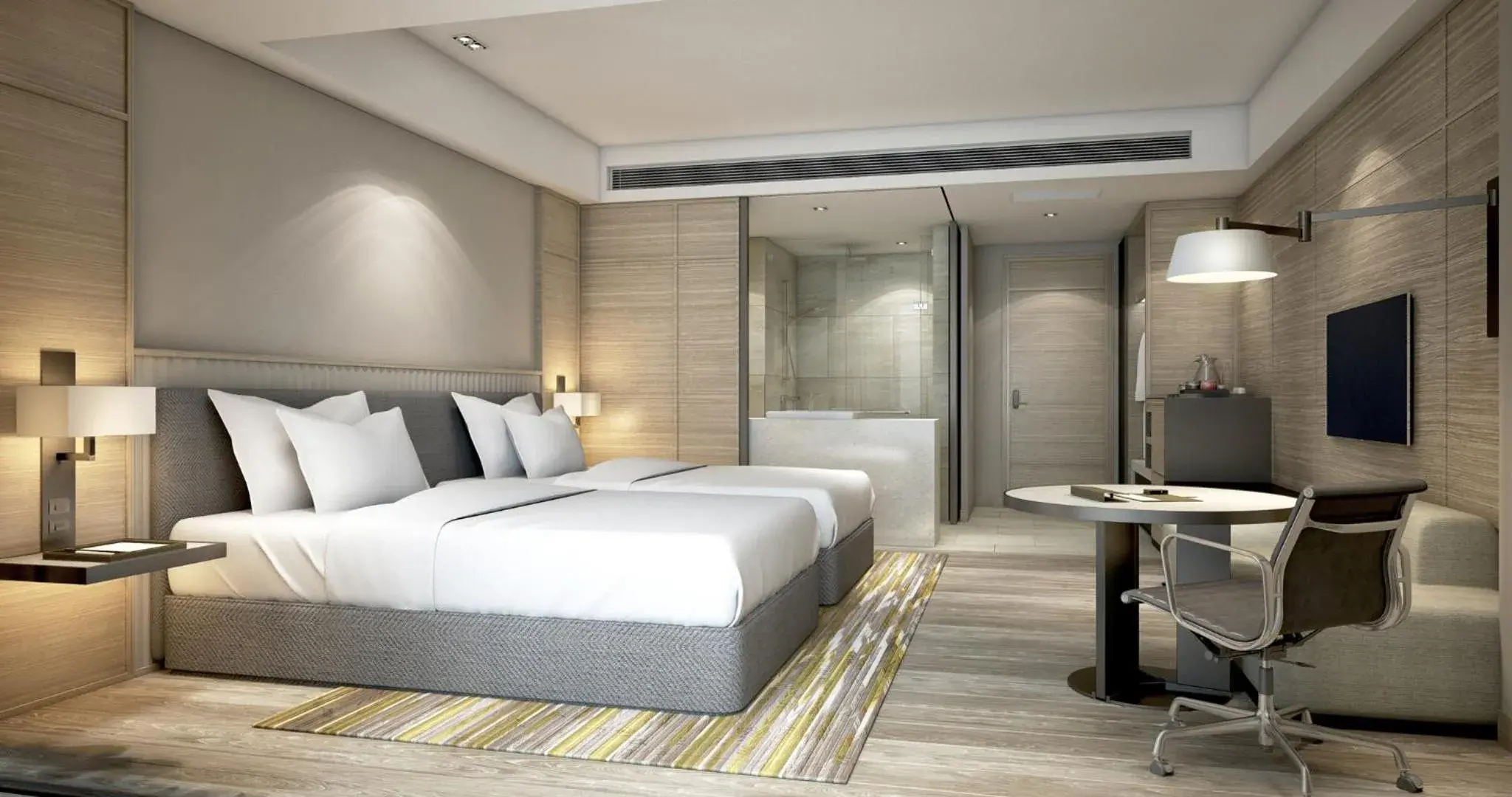 Standard Twin Room with 20% Discount on Spa Services in Courtyard by Marriott Ahmedabad Sindhu Bhavan Road Standard Twin Room with 20% Discount on Spa Services in Courtyard by Marriott Ahmedabad Sindhu Bhavan Road