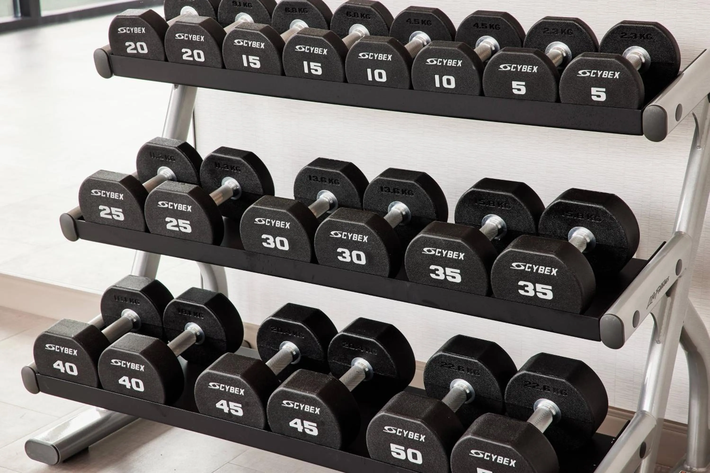 Fitness centre/facilities in AC Hotel by Marriott Columbus Downtown