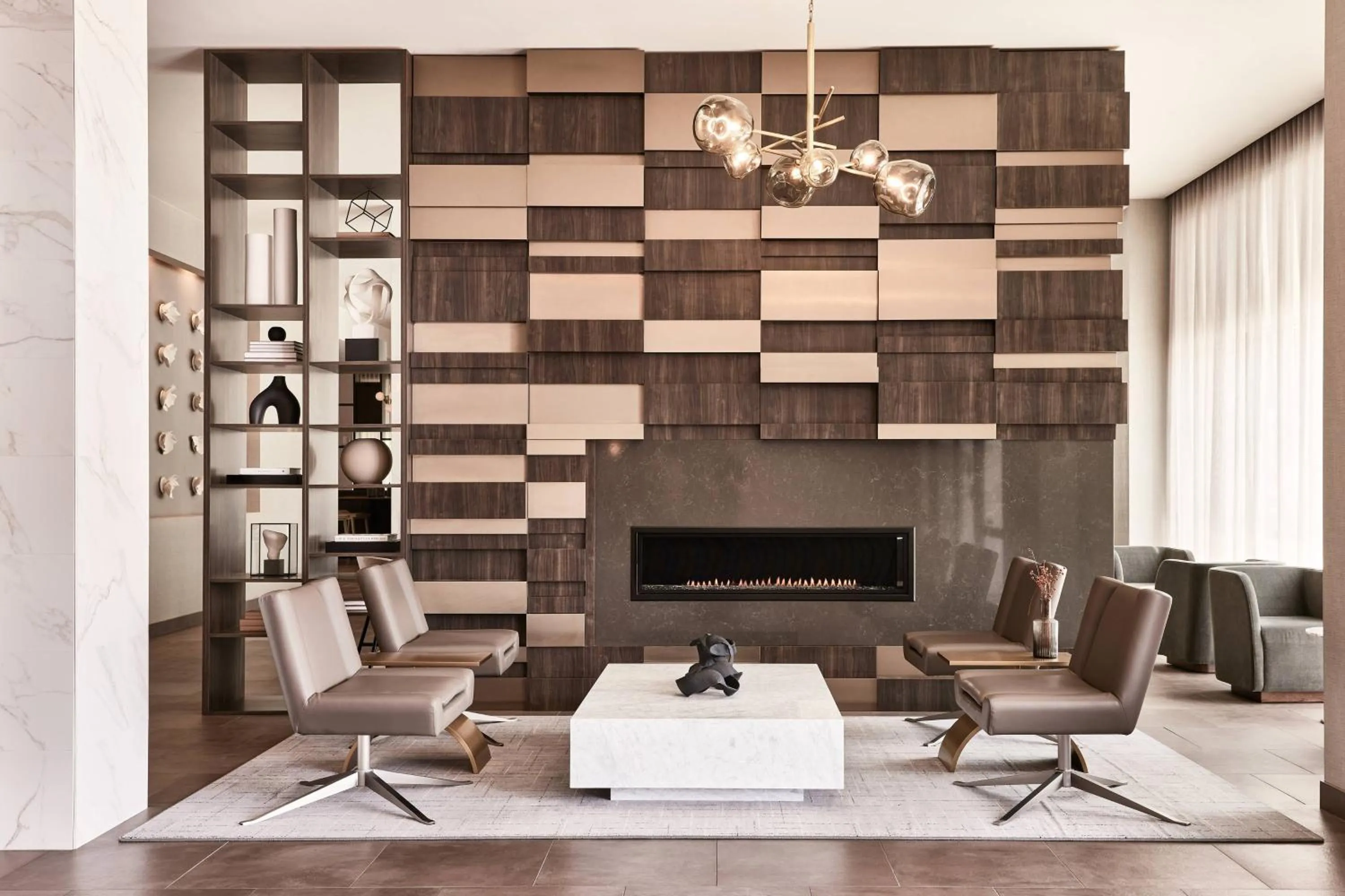 Lobby or reception in AC Hotel by Marriott Columbus Downtown