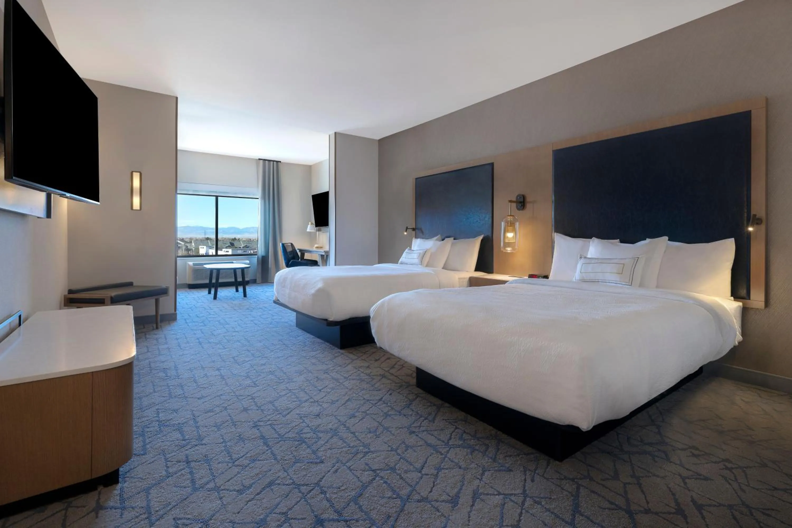 Bedroom, Bed in Fairfield by Marriott Inn & Suites Denver Airport at Gateway Park