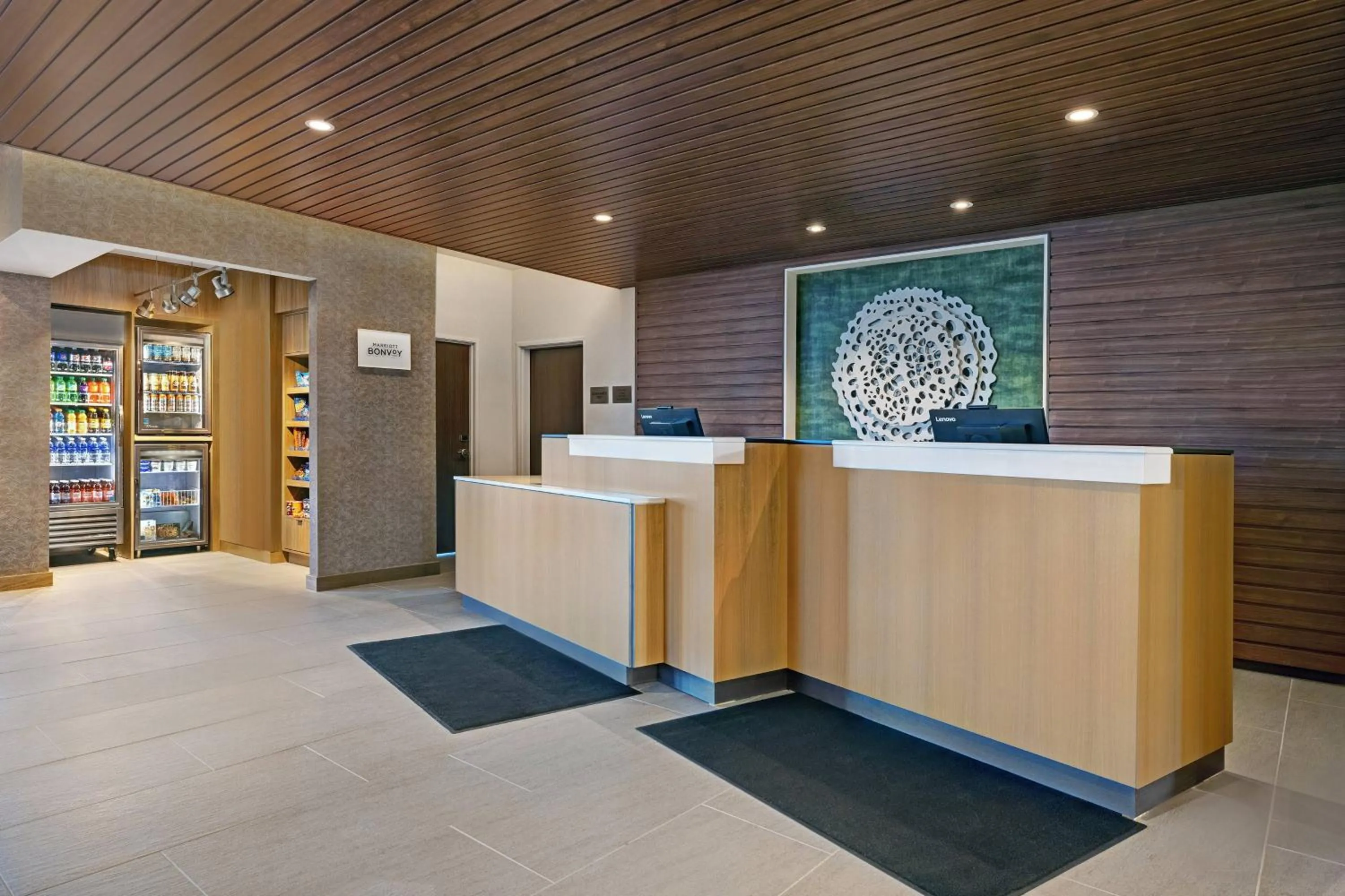 Lobby or reception in Fairfield by Marriott Inn & Suites Denver Airport at Gateway Park