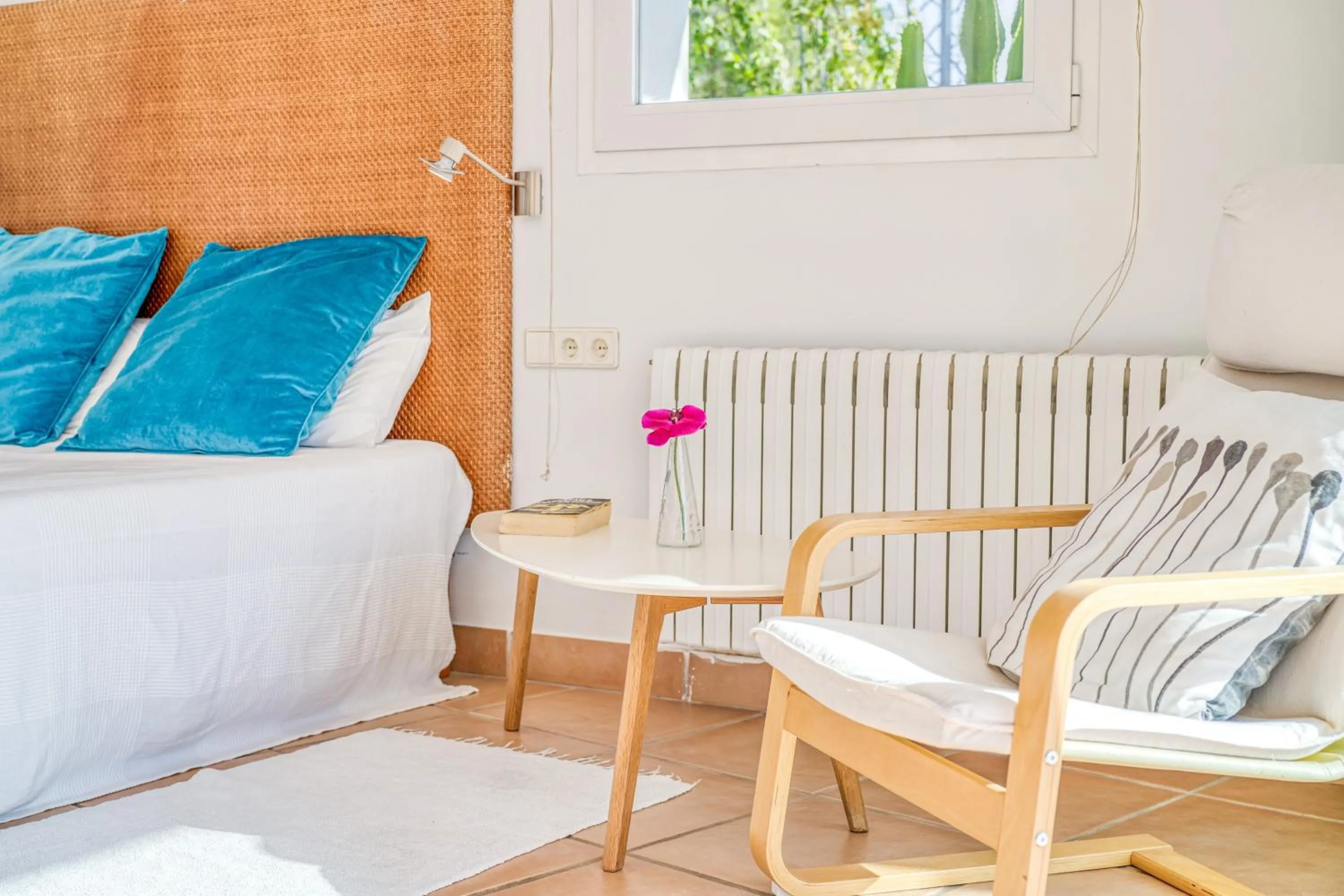 Living room, Bed in Casa Suca