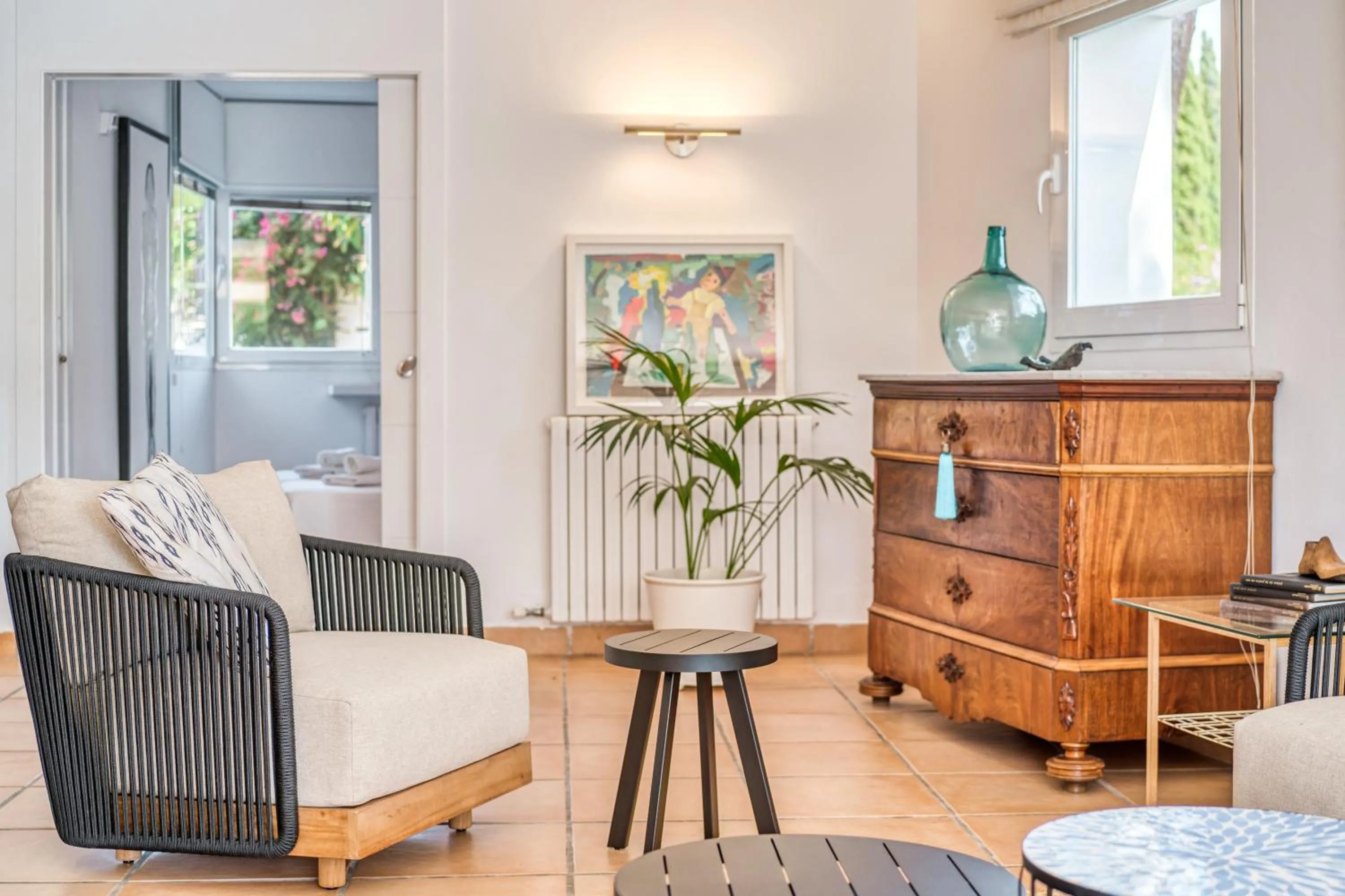 Living room in Casa Suca