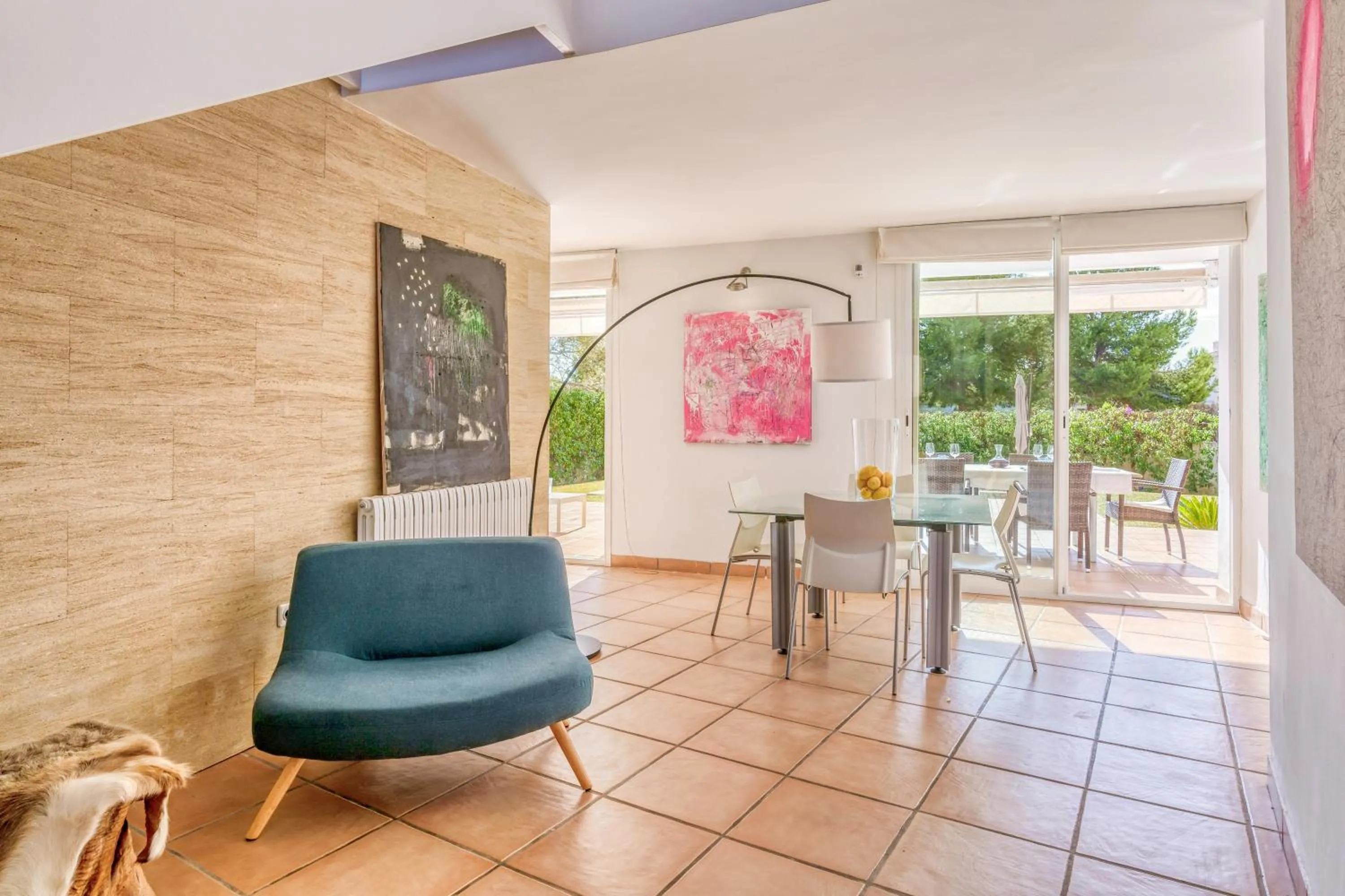 Living room in Casa Suca