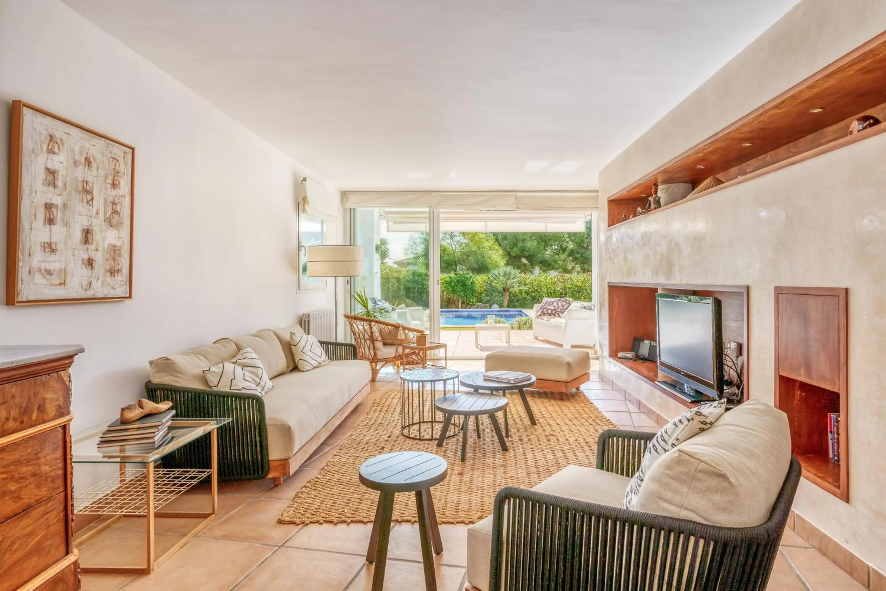 Living room in Casa Suca