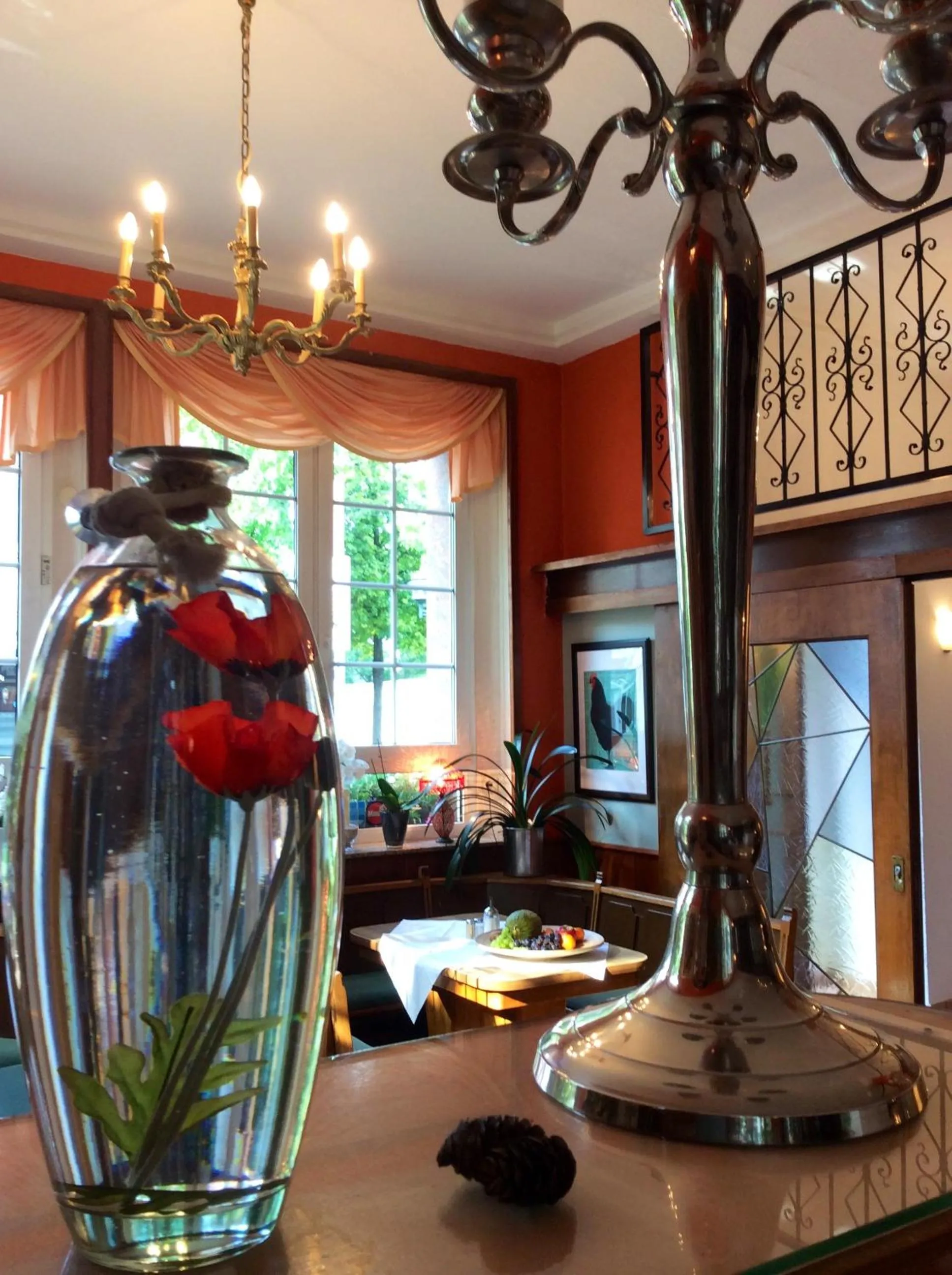 Decorative detail in Hotel Hölscher