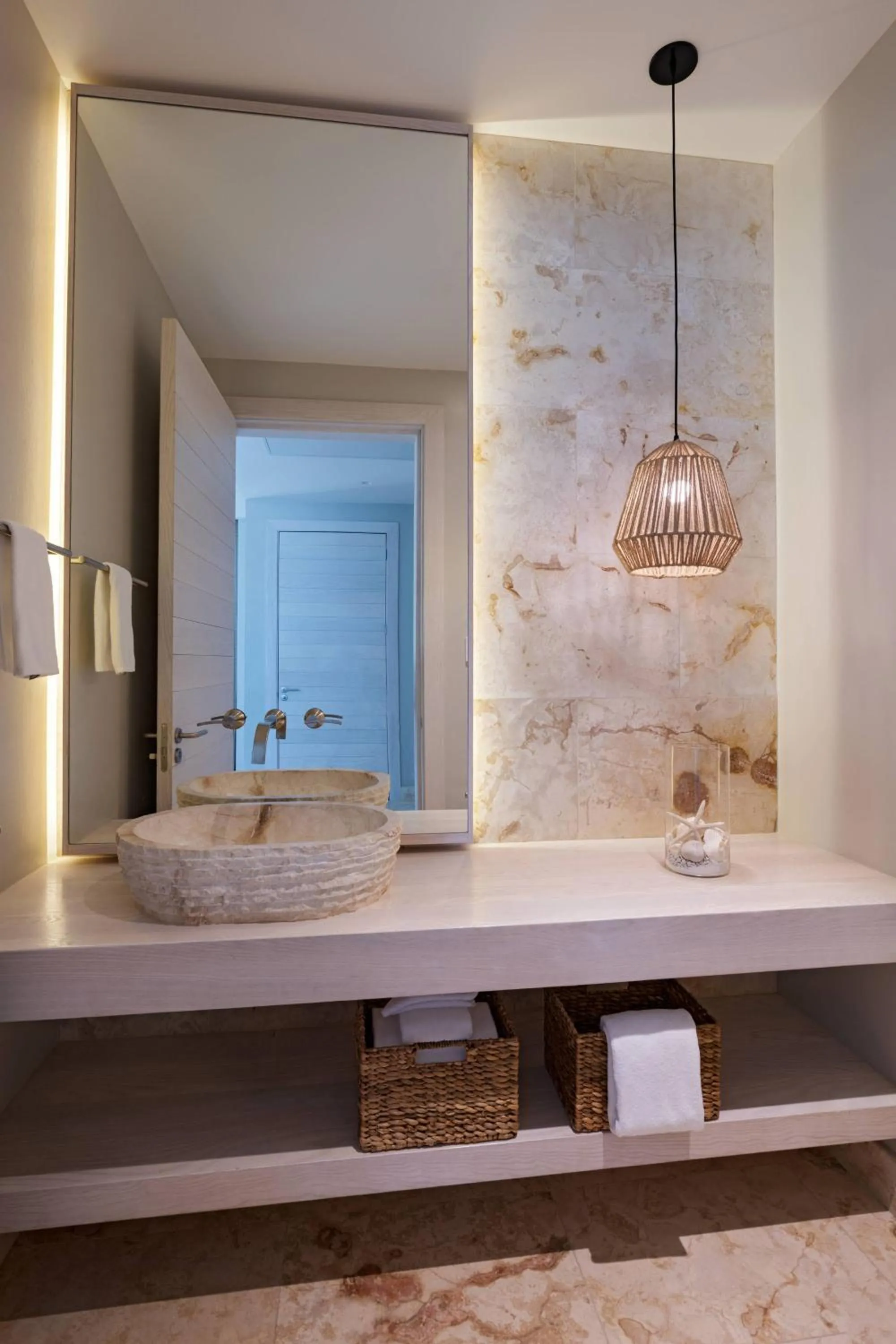 Bathroom in Alaia Belize, Autograph Collection