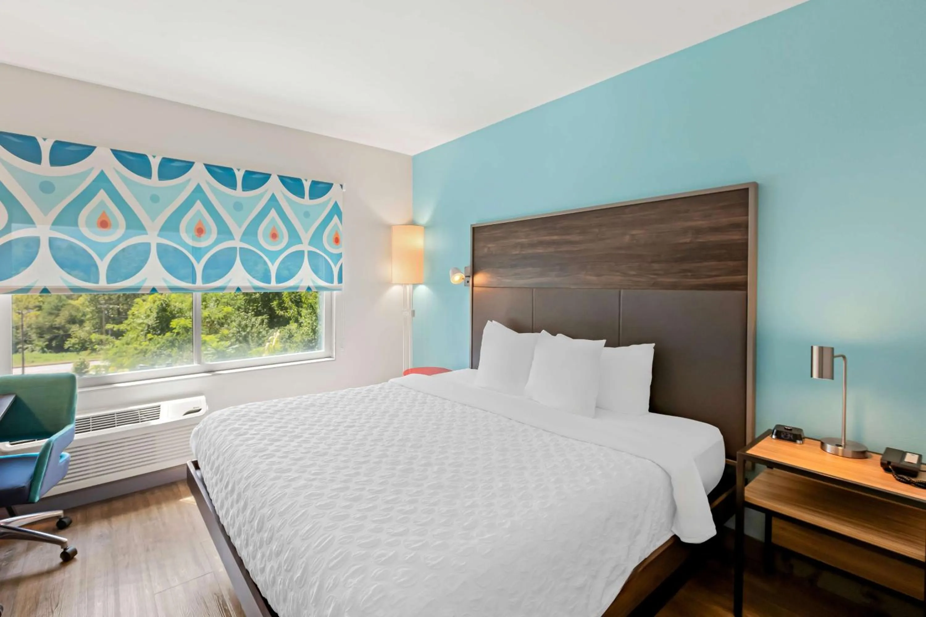 Bed in Tru by Hilton Asheville Blue Ridge Parkway