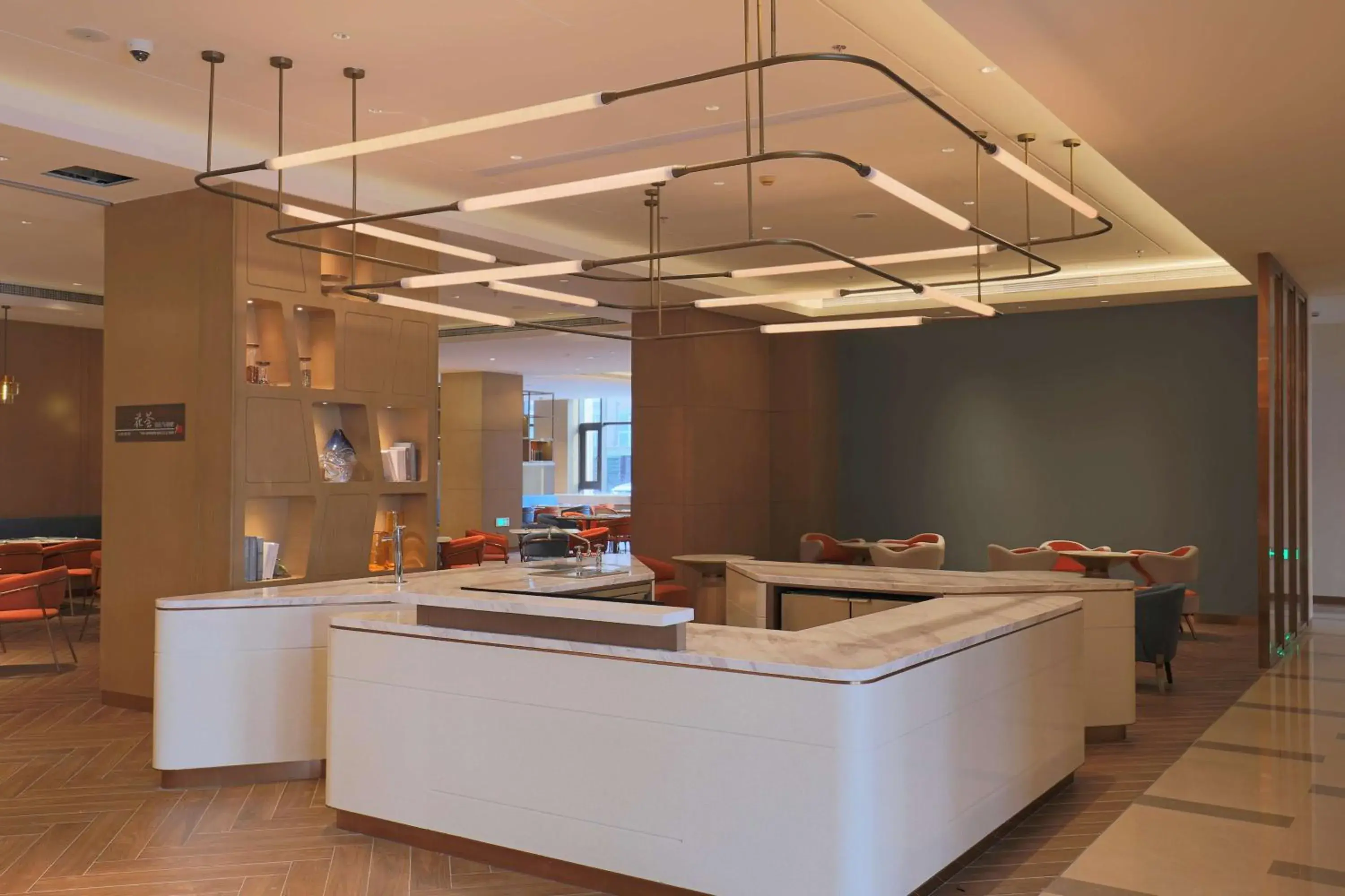 Lobby or reception in Hilton Garden Inn Changzhou Jintan Lobby or reception in Hilton Garden Inn Changzhou Jintan