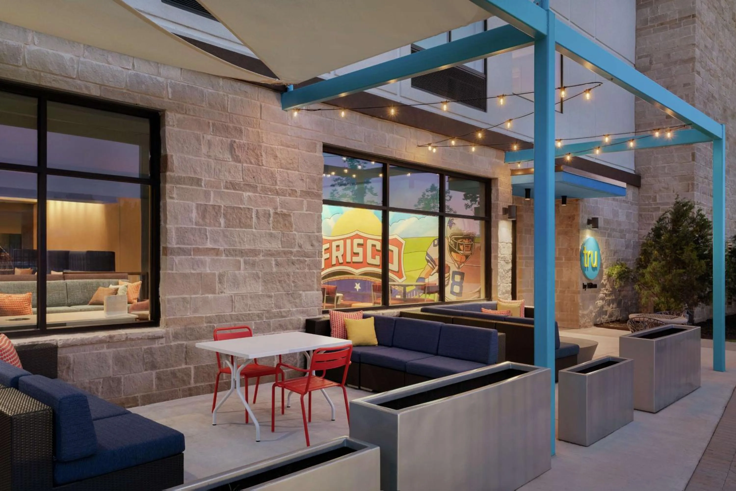 Patio in Tru By Hilton Frisco Dallas, Tx