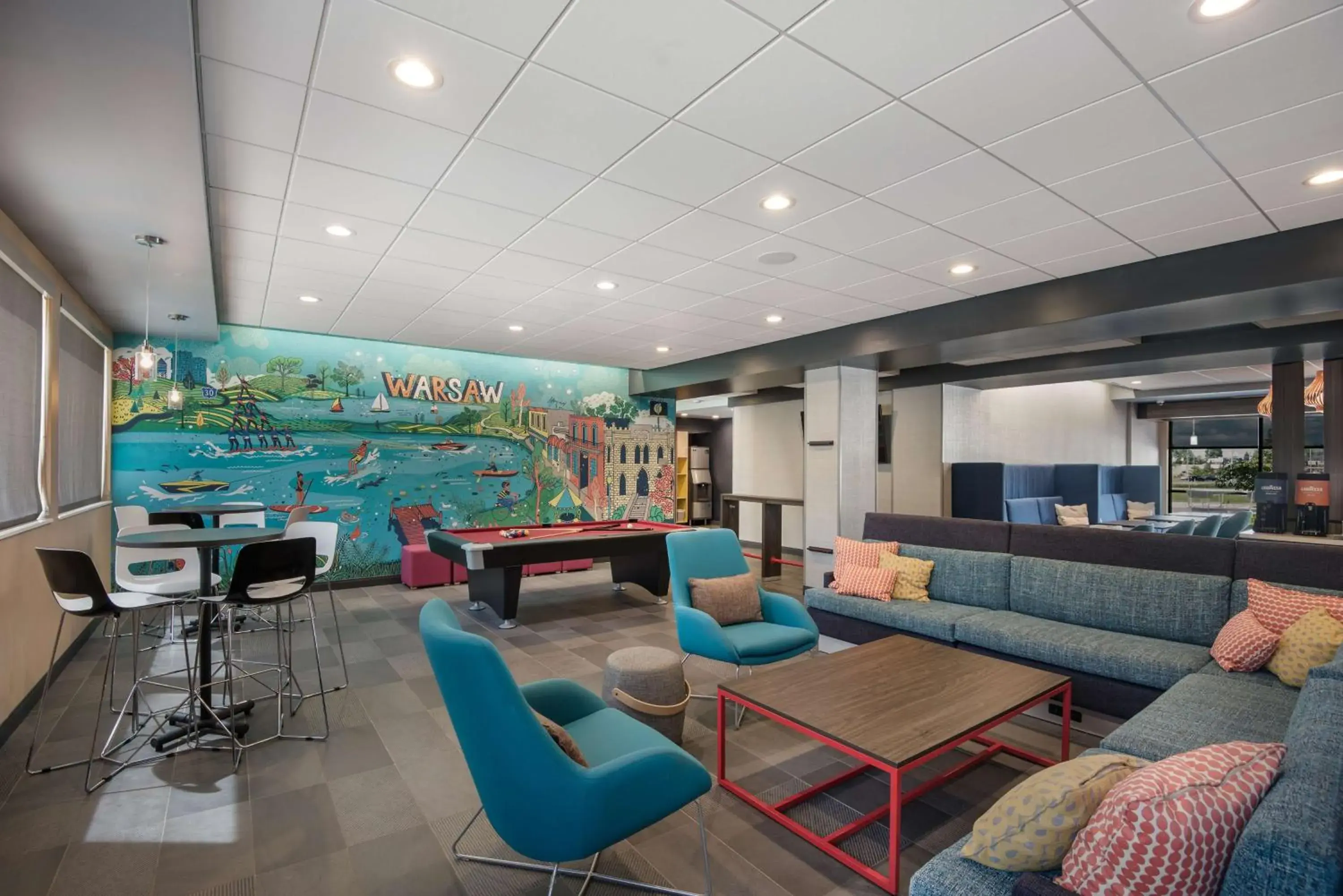 Lobby or reception in Tru By Hilton Warsaw, In Lobby or reception in Tru By Hilton Warsaw, In