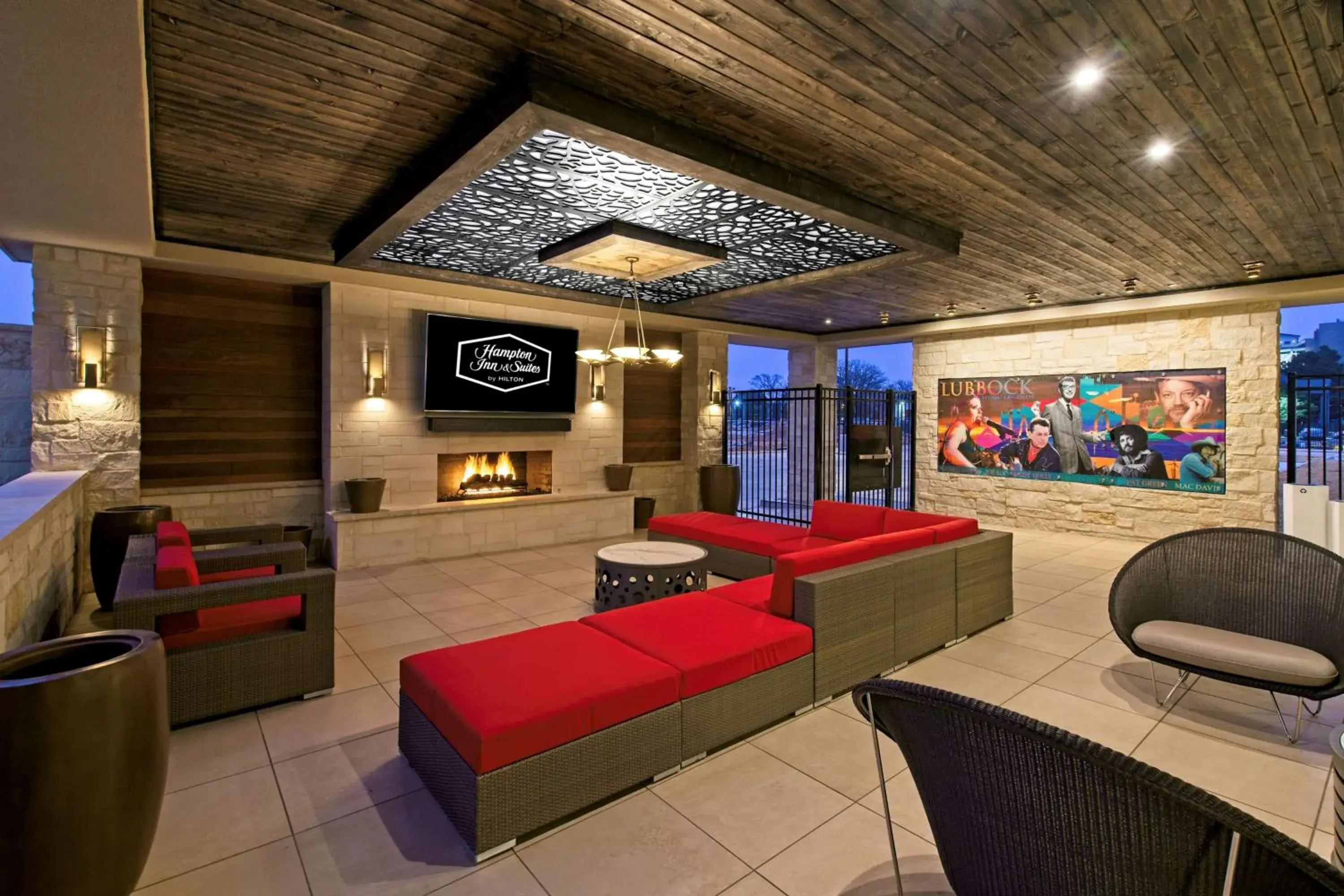 Lobby or reception in Hampton Inn & Suites Lubbock University, Tx Lobby or reception in Hampton Inn & Suites Lubbock University, Tx